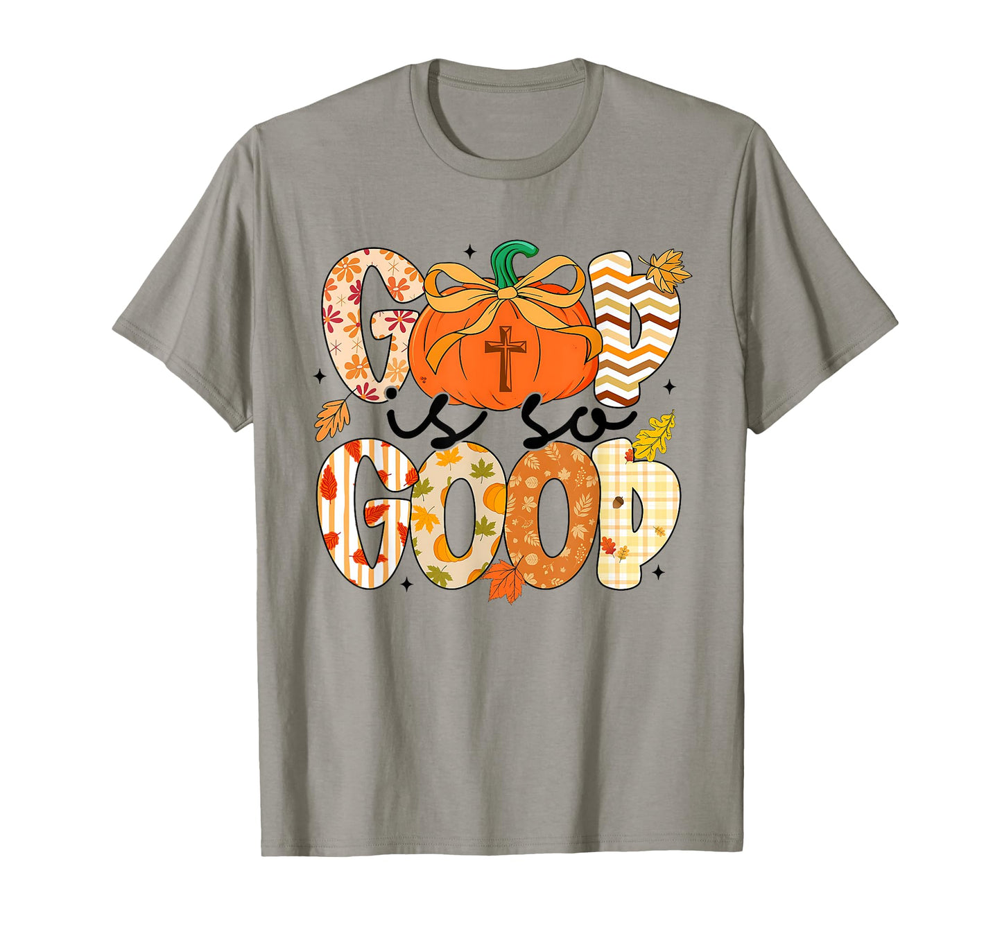 God Is So Good Jesus Fall Christian Autumn Fall Pumpkin T-Shirt