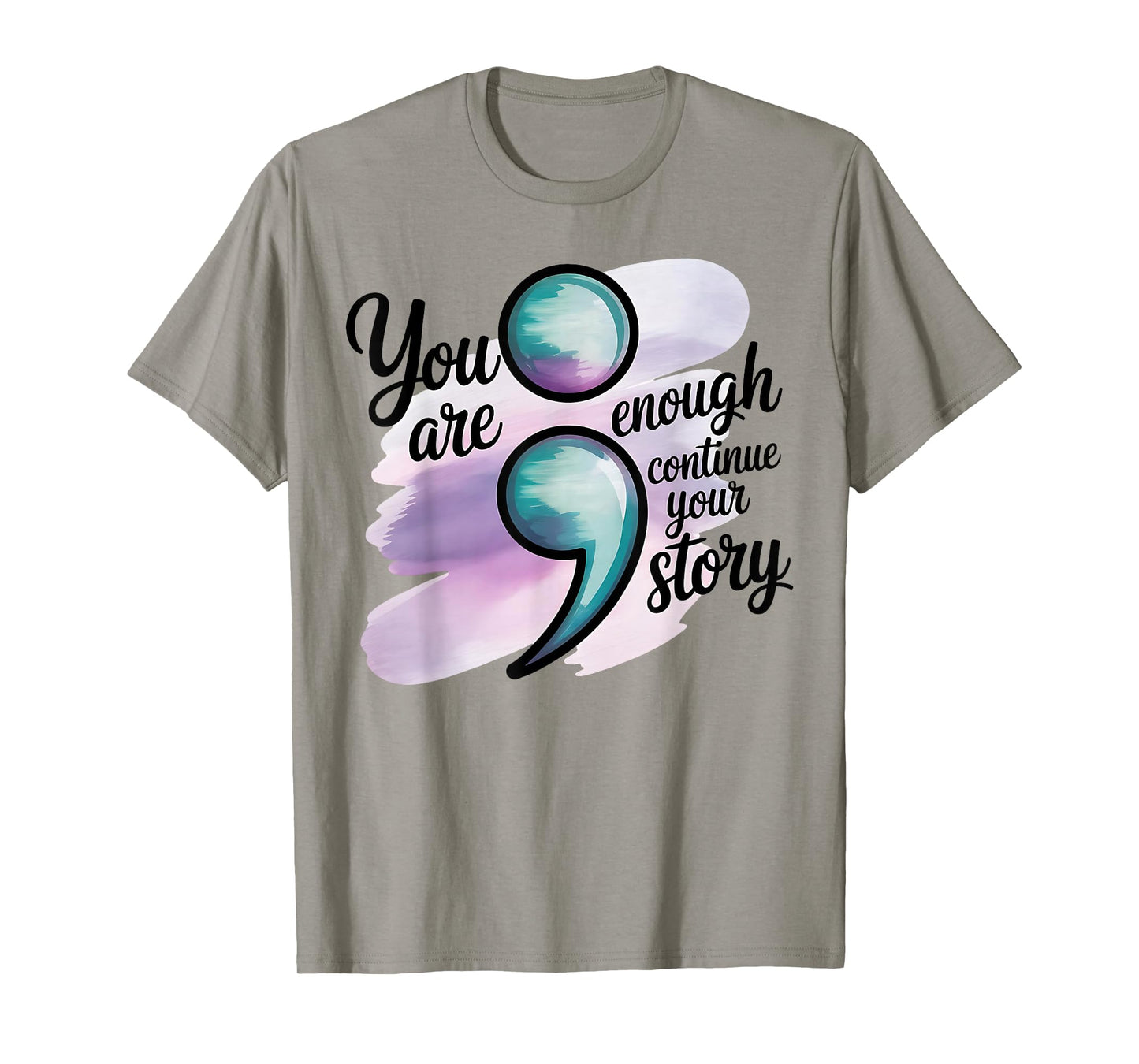 Choose to Keep Writing Your Story Inspirational Quote T-Shirt