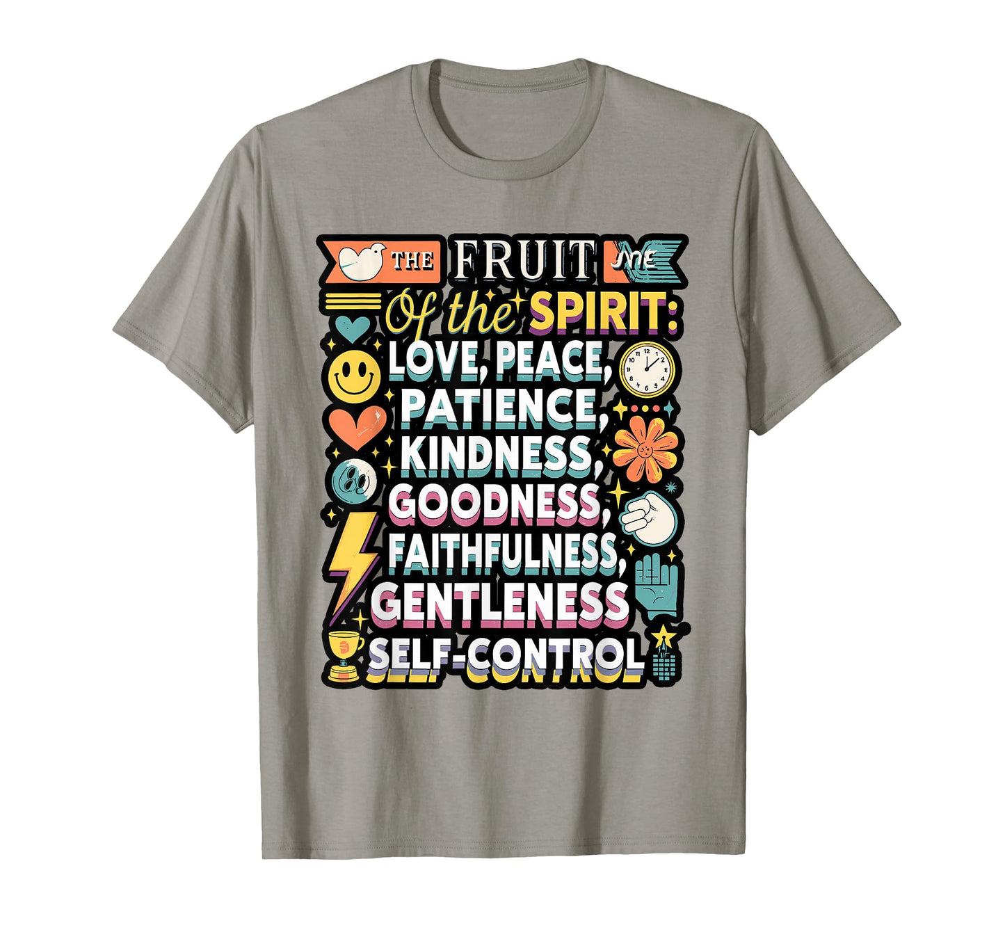 Awesome Galatians Fruit of The Spirit Religious Verses T-Shirt