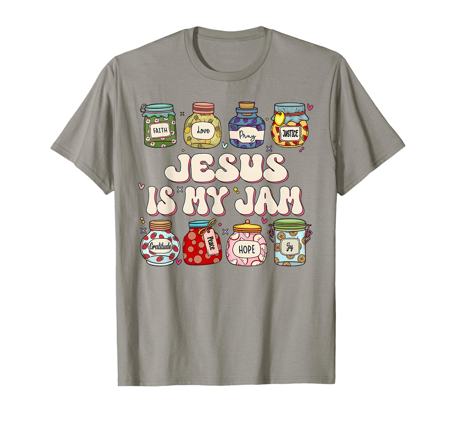 Jesus is My Jam I'm Here to Spread It Christian Faith God T-Shirt