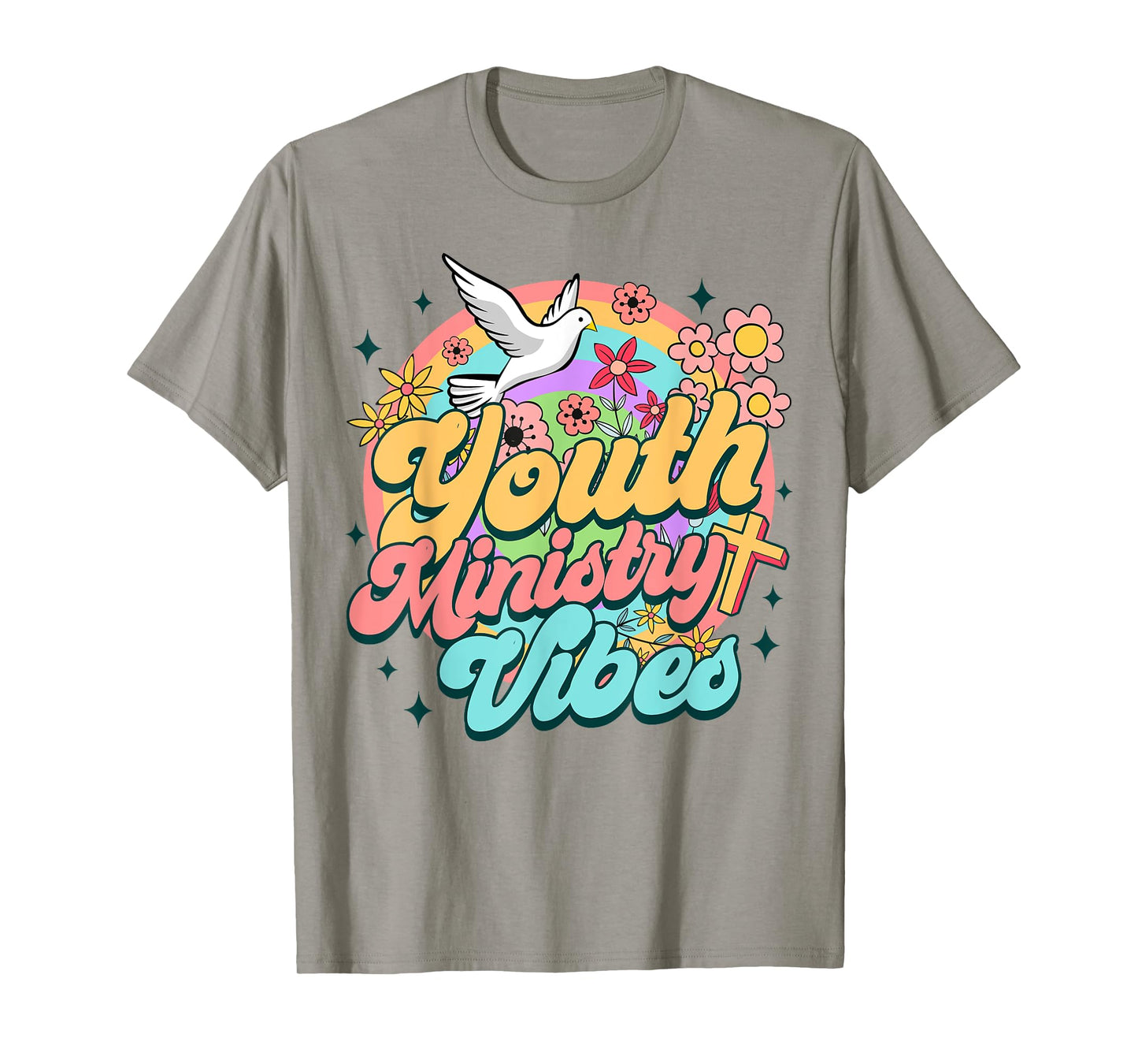 Christian Faith Religious Youth Pastor Youth Ministry Vibes T-Shirt