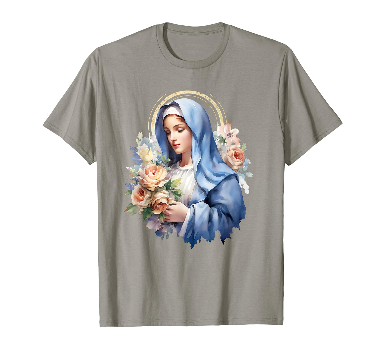 Virgen Mary La Virgen De Guadalupe Rosa for Men Woman T-Shirt