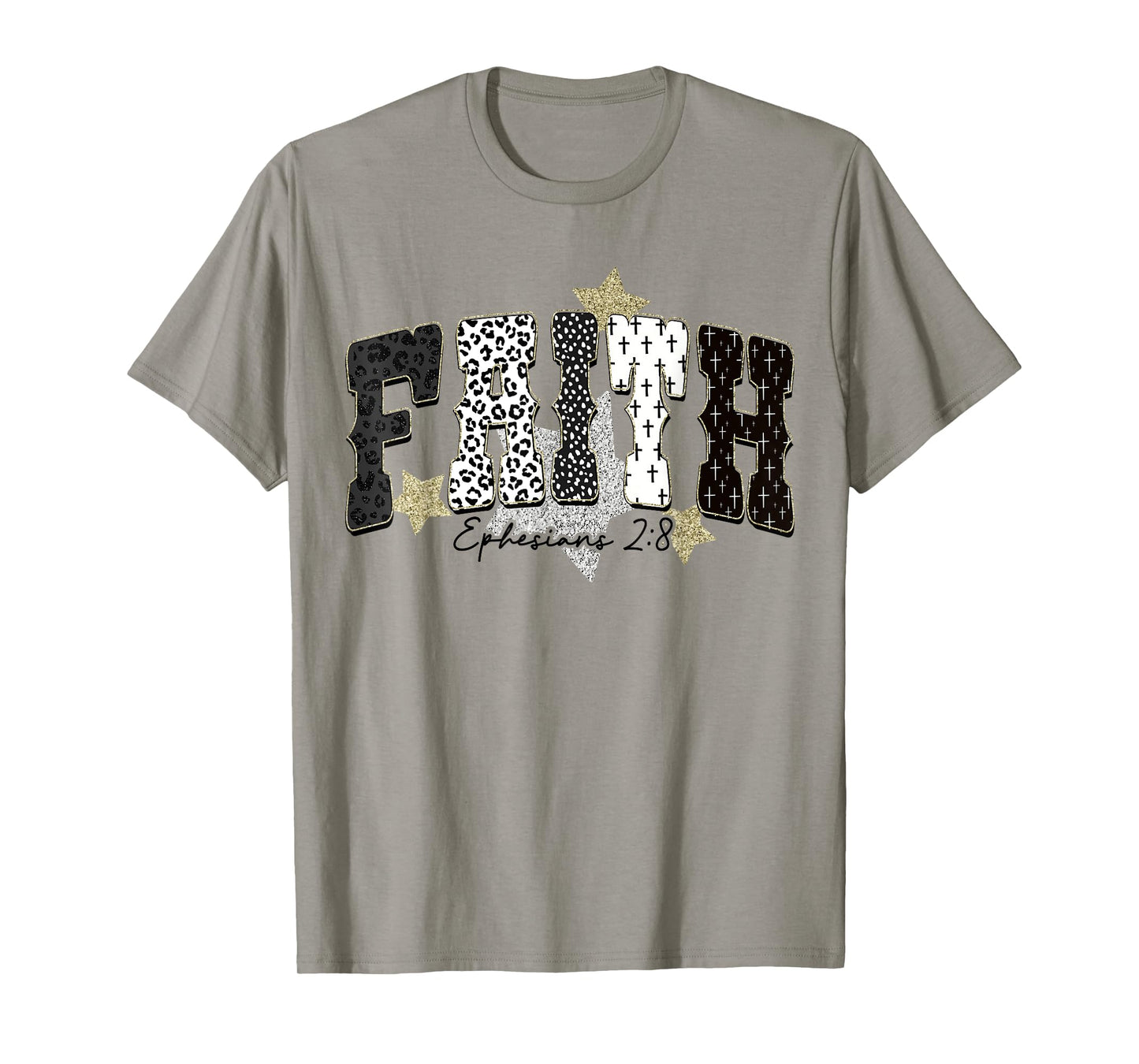 Faith Christian Bible Verse Jesus Religious God Scripture T-Shirt