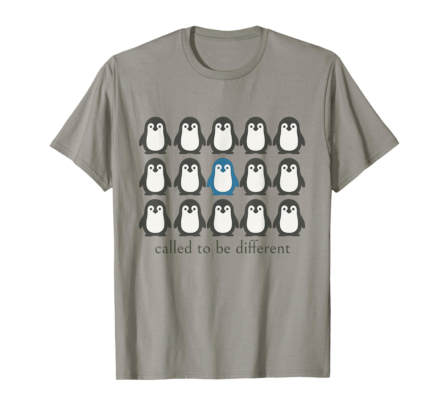 Called to Be Different Christian Penguin Faith Inspiration T-Shirt