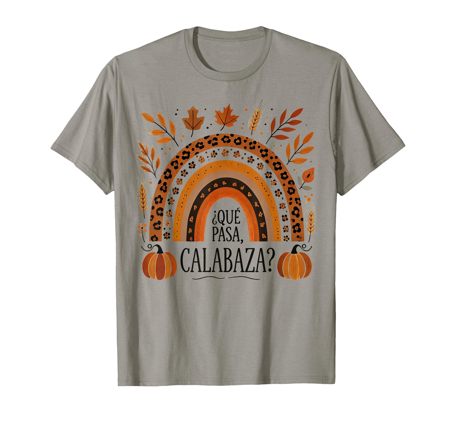 Que Pasa Calabaza Shirt Spanish Teacher Pumpkin Halloween T-Shirt