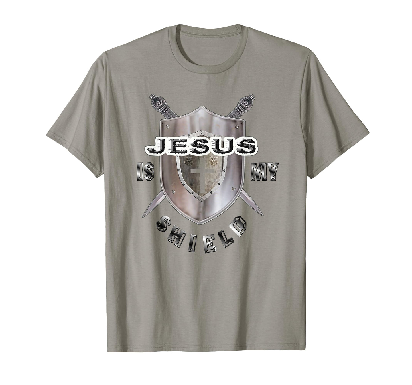 Awesome JESUS IS MY SHIELD T-Shirt