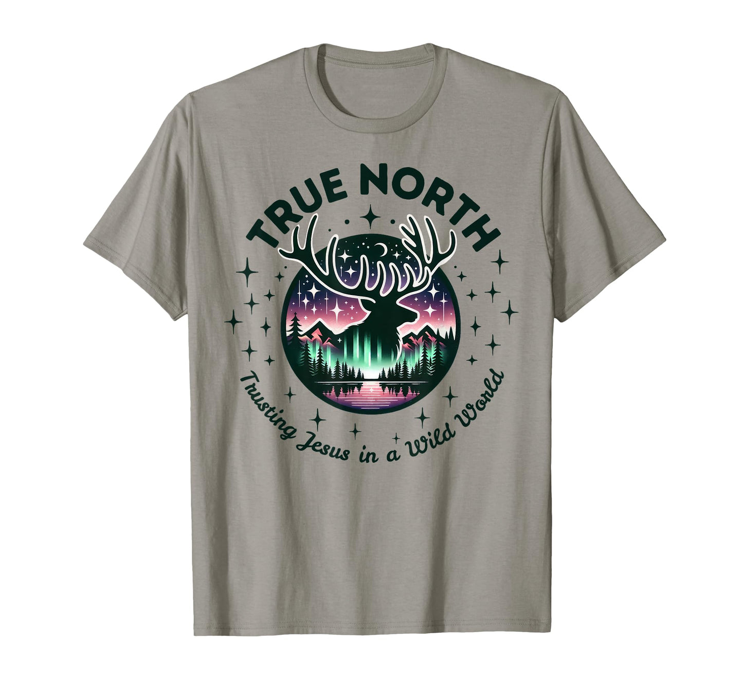 True-North VBS 2025 Christian Trusting Jesus Wilderness T-Shirt