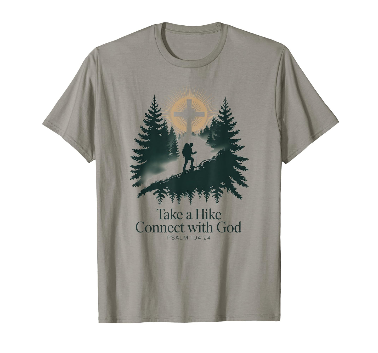 Take A Hike Connect With God T-Shirt