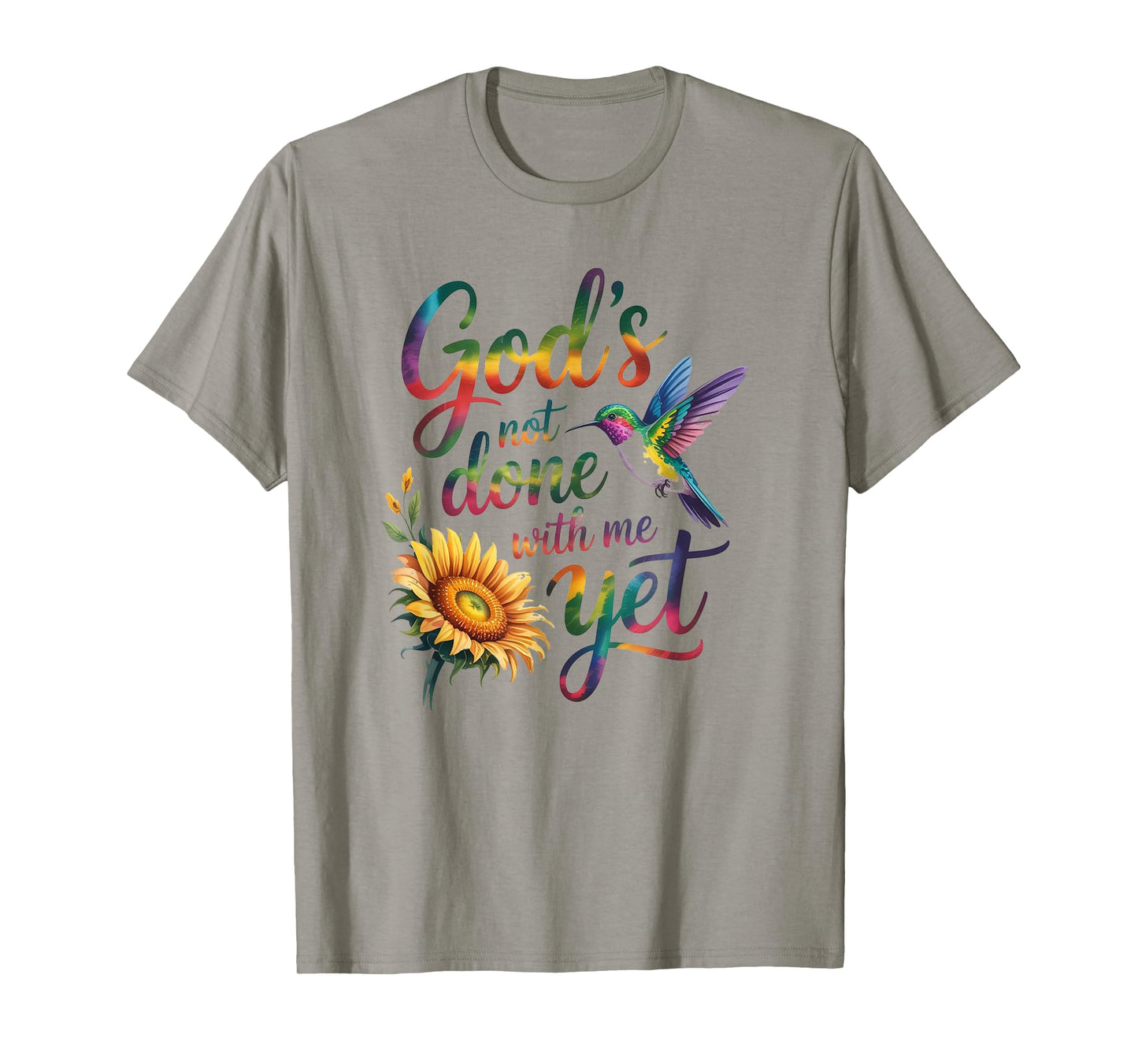God's Not Done with Me Yet Faithful Journey Apparel T-Shirt