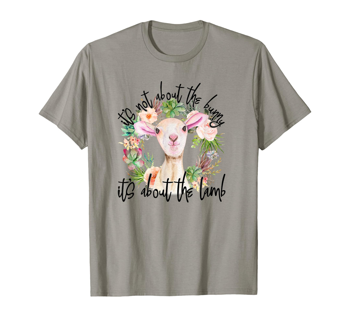 It's Not About The Bunny It's About The Lamb Religion Easter T-Shirt