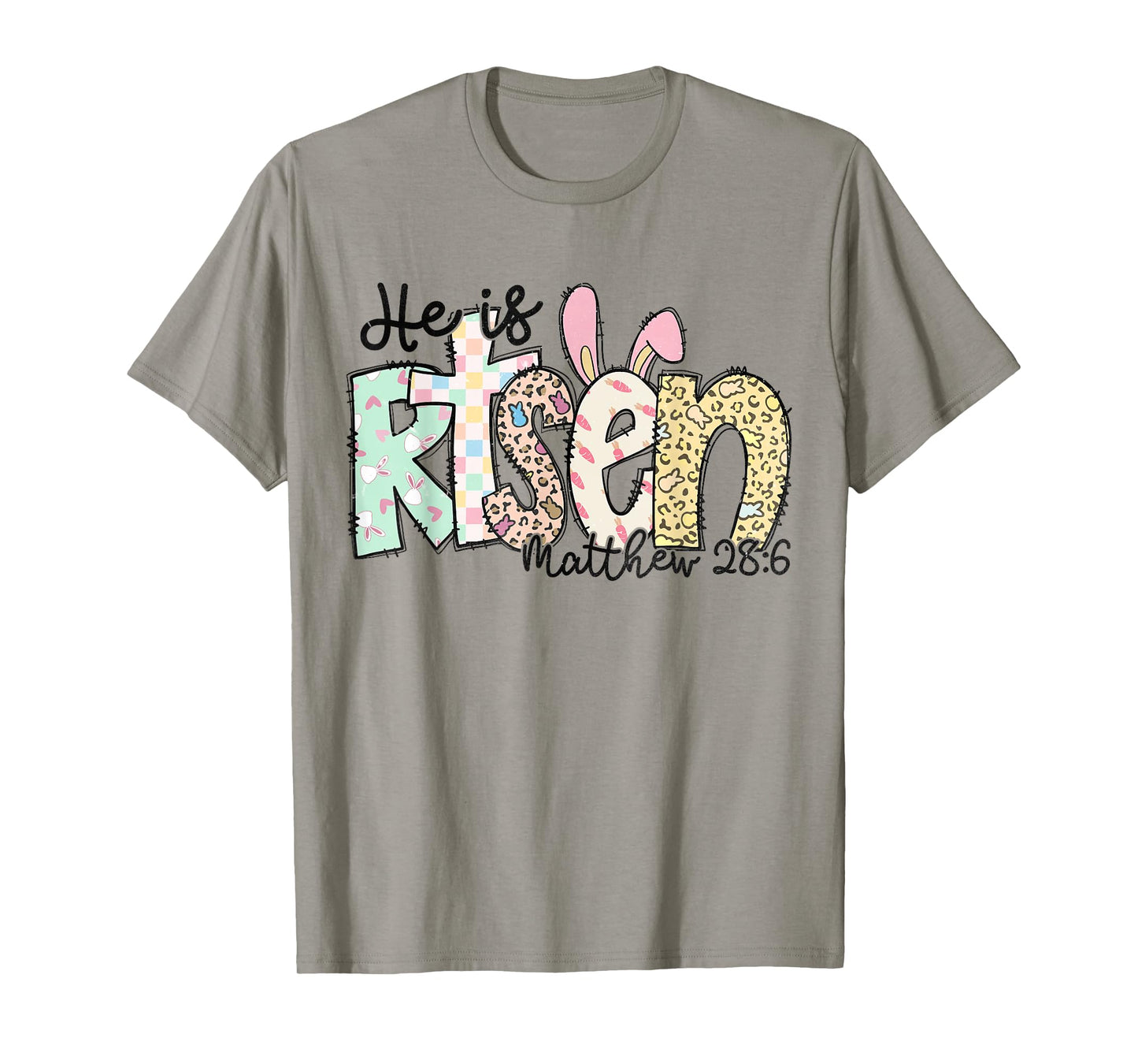 He Is Risen Christian Easter Jesus Gifts for Women and Kids T-Shirt