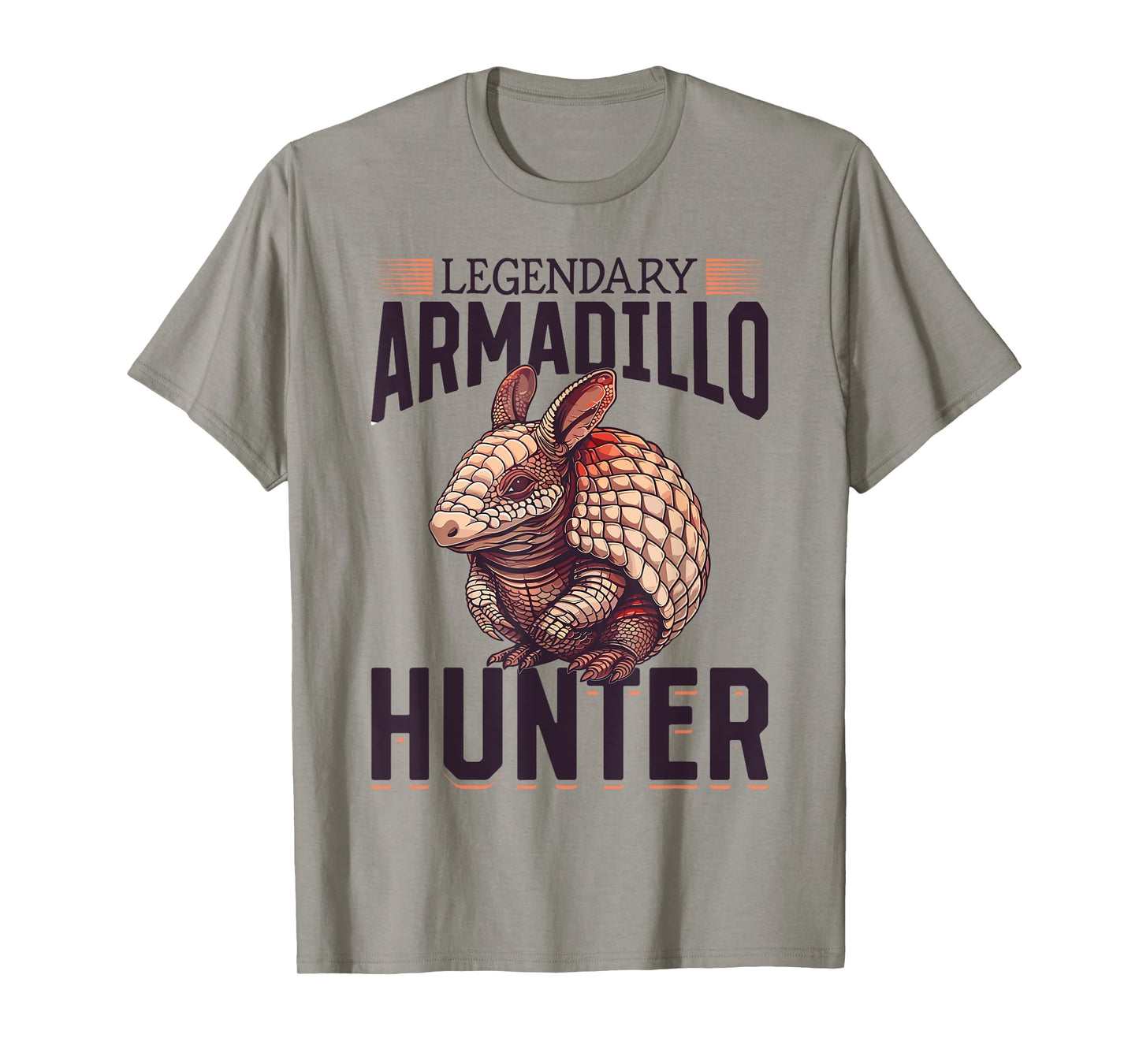 Funny Armadillo Animal Legendary Armadillo Hunter T-Shirt