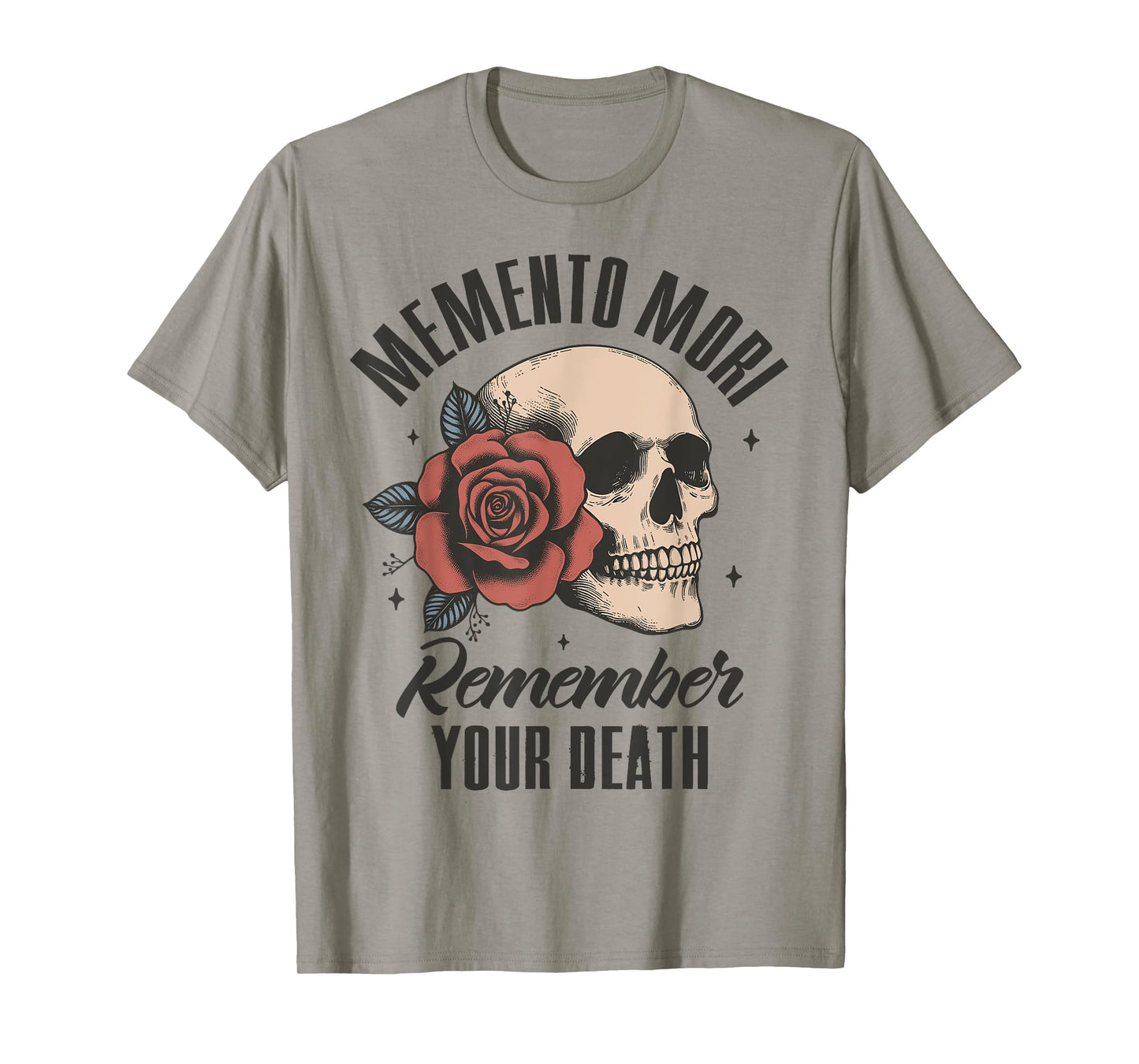Catholic Religious Faith Memento Mori Remember Your Death T-Shirt