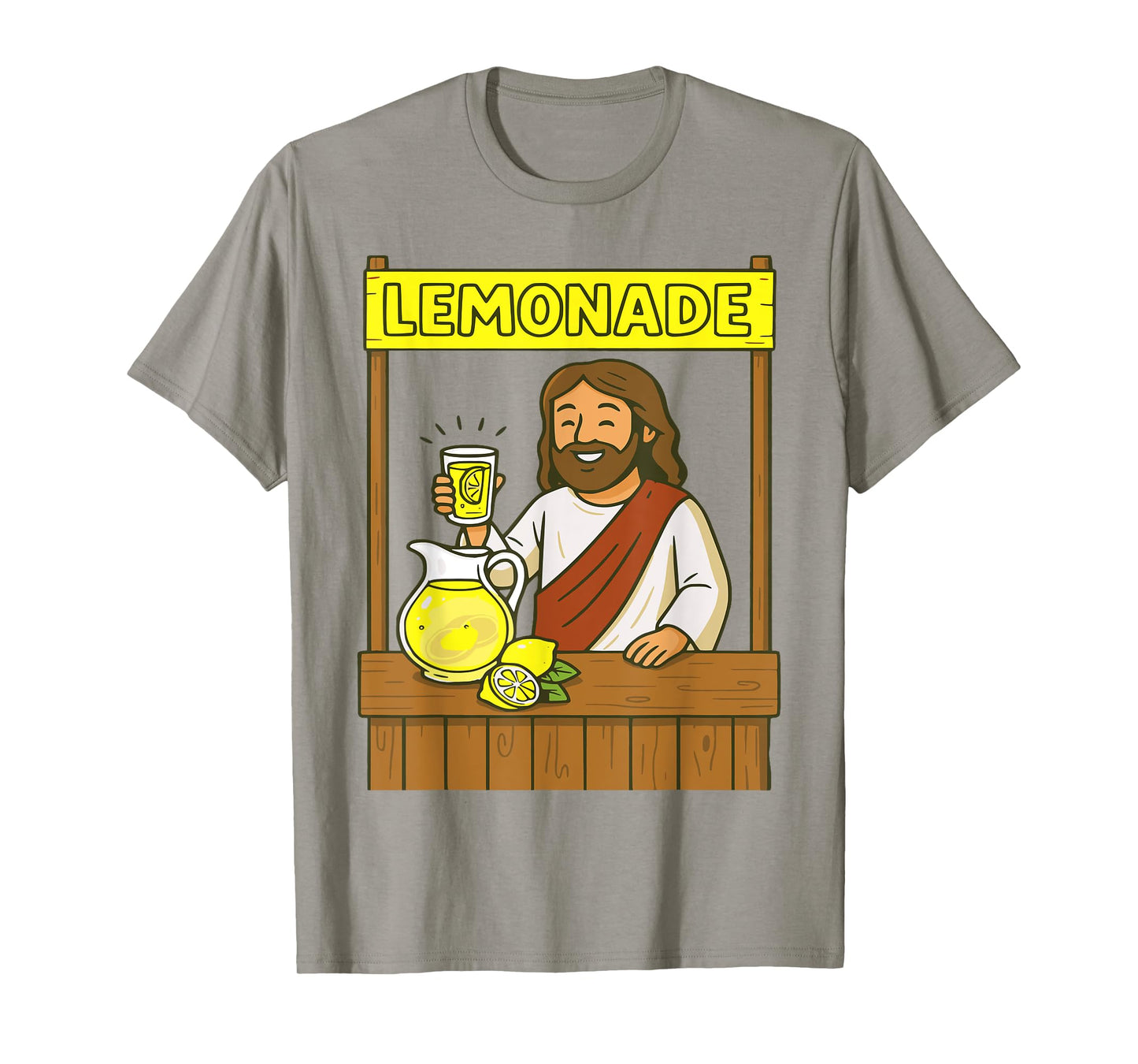 Lemonade Christian Bible Verse Faith Positive T-Shirt