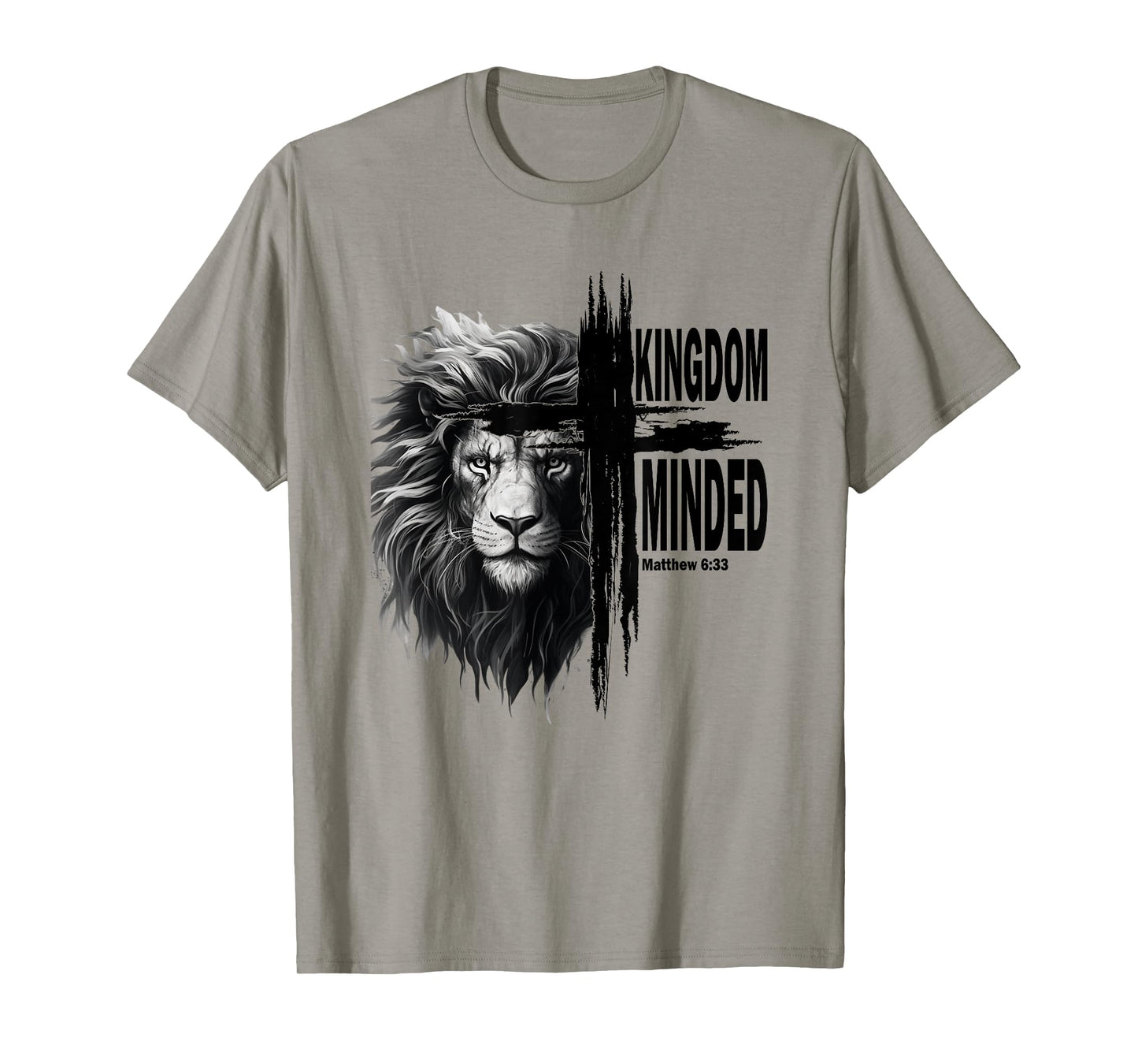 Kingdom Minded Matthew 8:33 Christian Pray Jesus Faith Bible T-Shirt