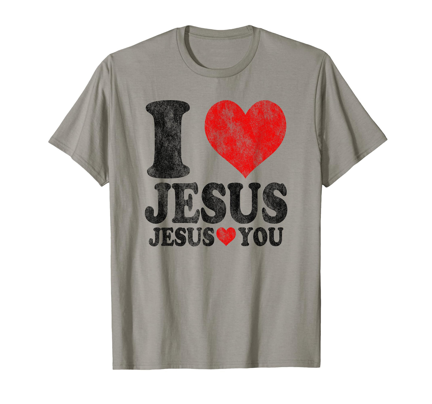 I Love Jesus and Jesus Loves you Christian Blessing Vintage T-Shirt