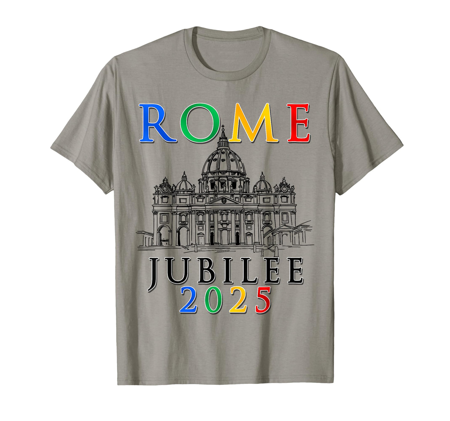 Rome Jubilee Pilgrims of Hope 2025, Vatican v6 T-Shirt
