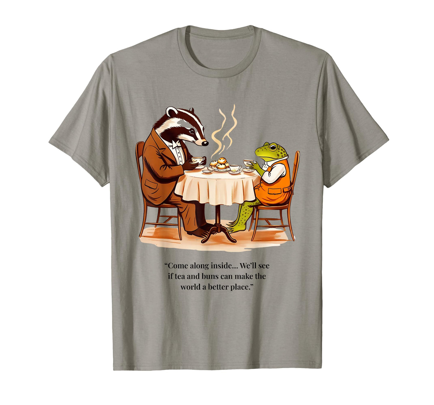 Wind in the Willows by Kenneth Grahame Book Quote Boys Girls T-Shirt