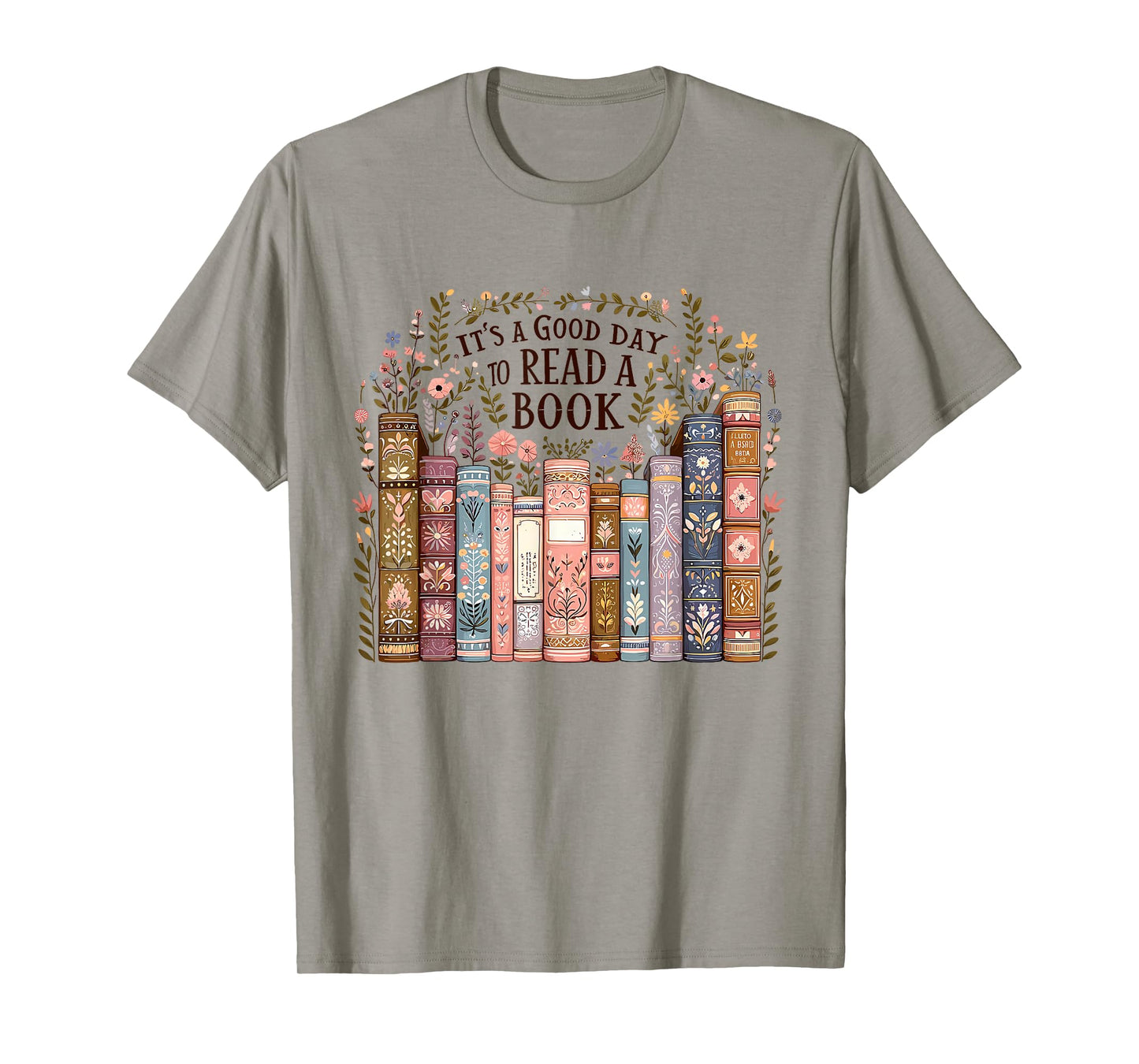 It’s A Good Day To Read A Book Lovers Library Reading Women T-Shirt