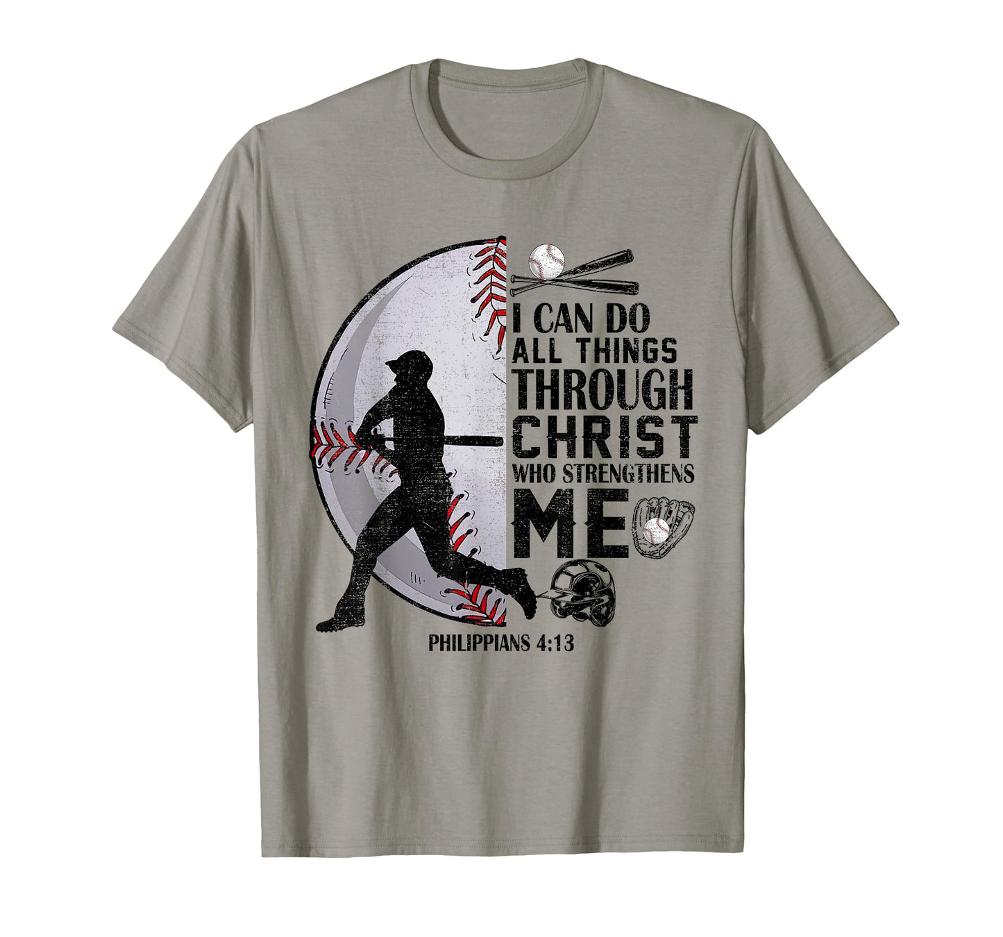 Baseball-Shirt Jesus Boys Kids Christian Bible Verse T-Shirt