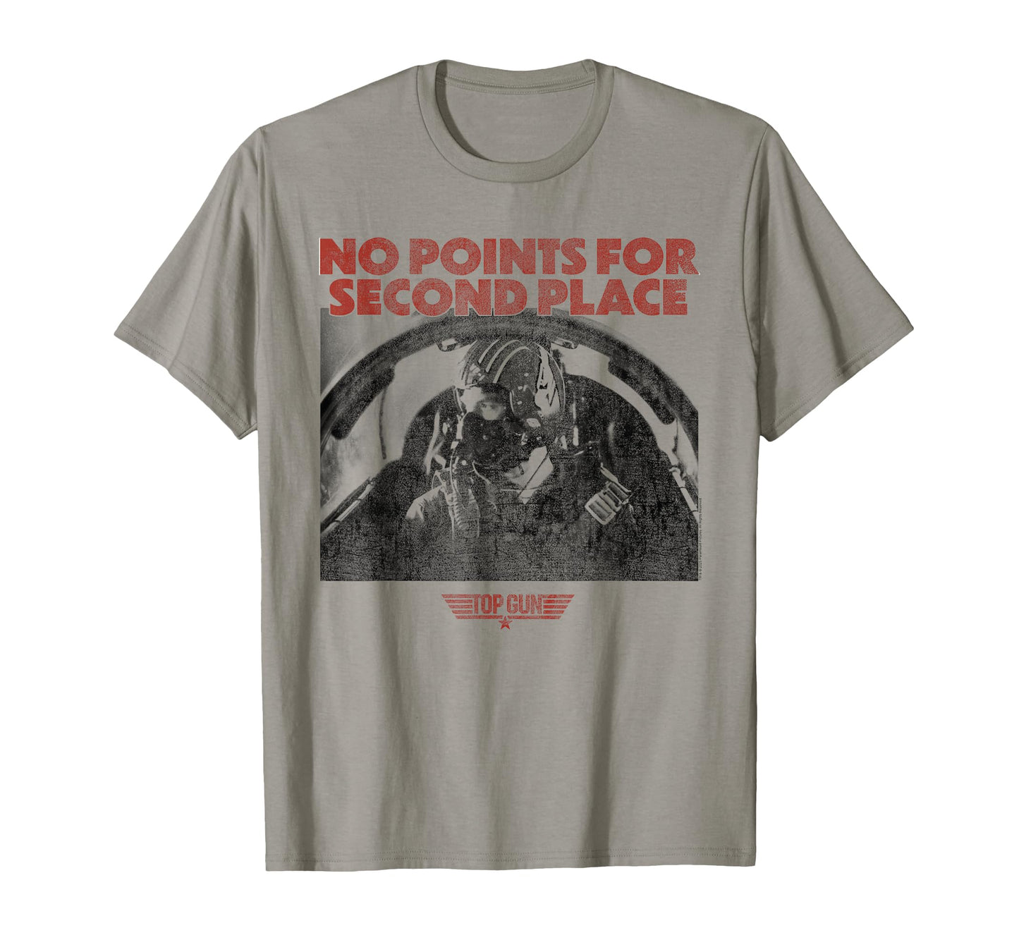 Top Gun No Points for Second Place Pilot Movie T-Shirt
