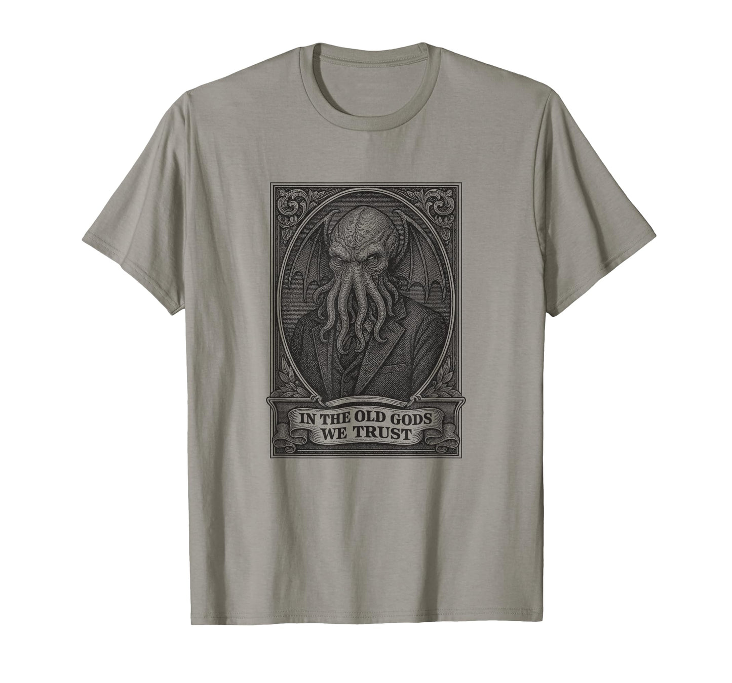 in The Old Gods We Trust, Cosmic Horror Graphic T-Shirt