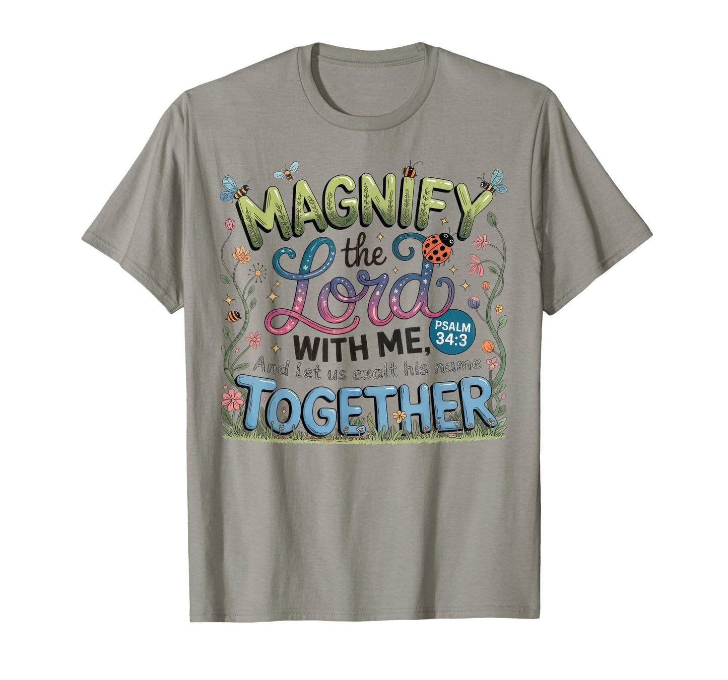 Summer Camp Magnify The Lord Christian VBS 2025 T-Shirt