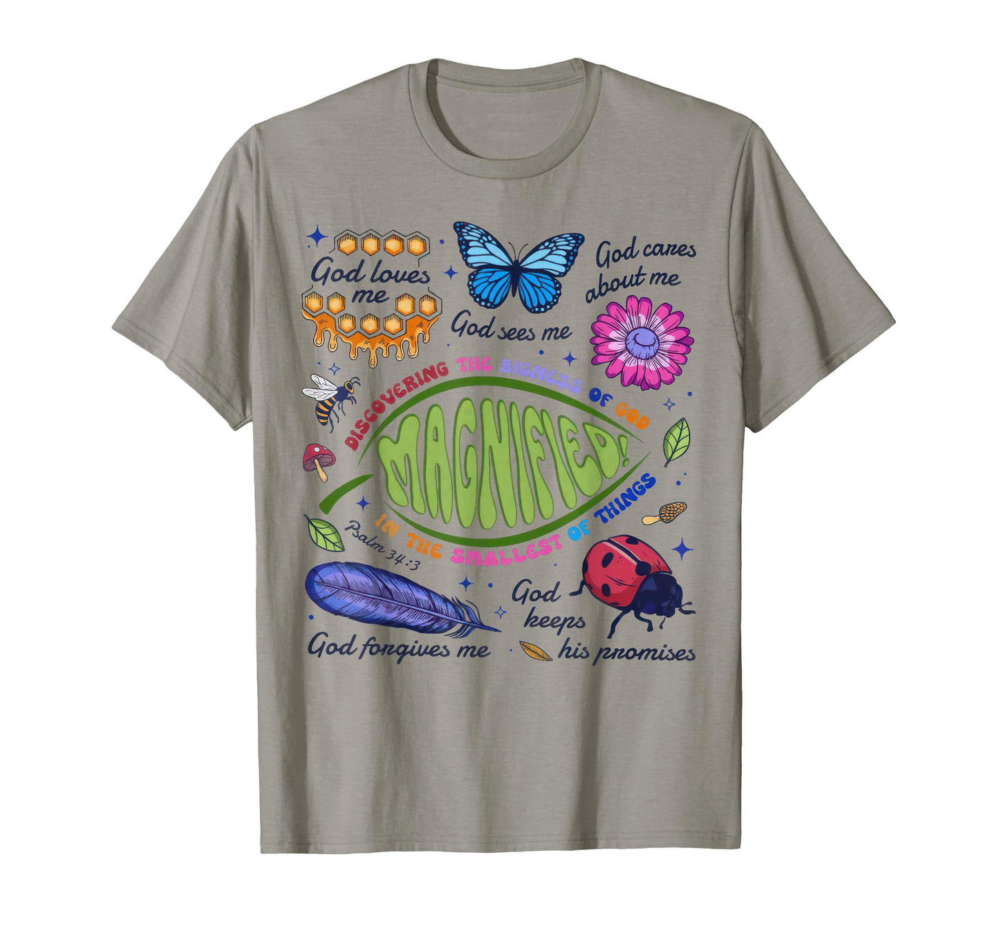 VBS 2025 Magnified Discovering The Bigness Of God Christian T-Shirt