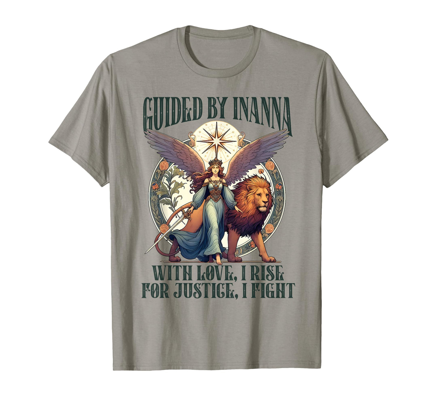 Inanna Goddess Mesopotamian Mythology Guided By Inanna T-Shirt