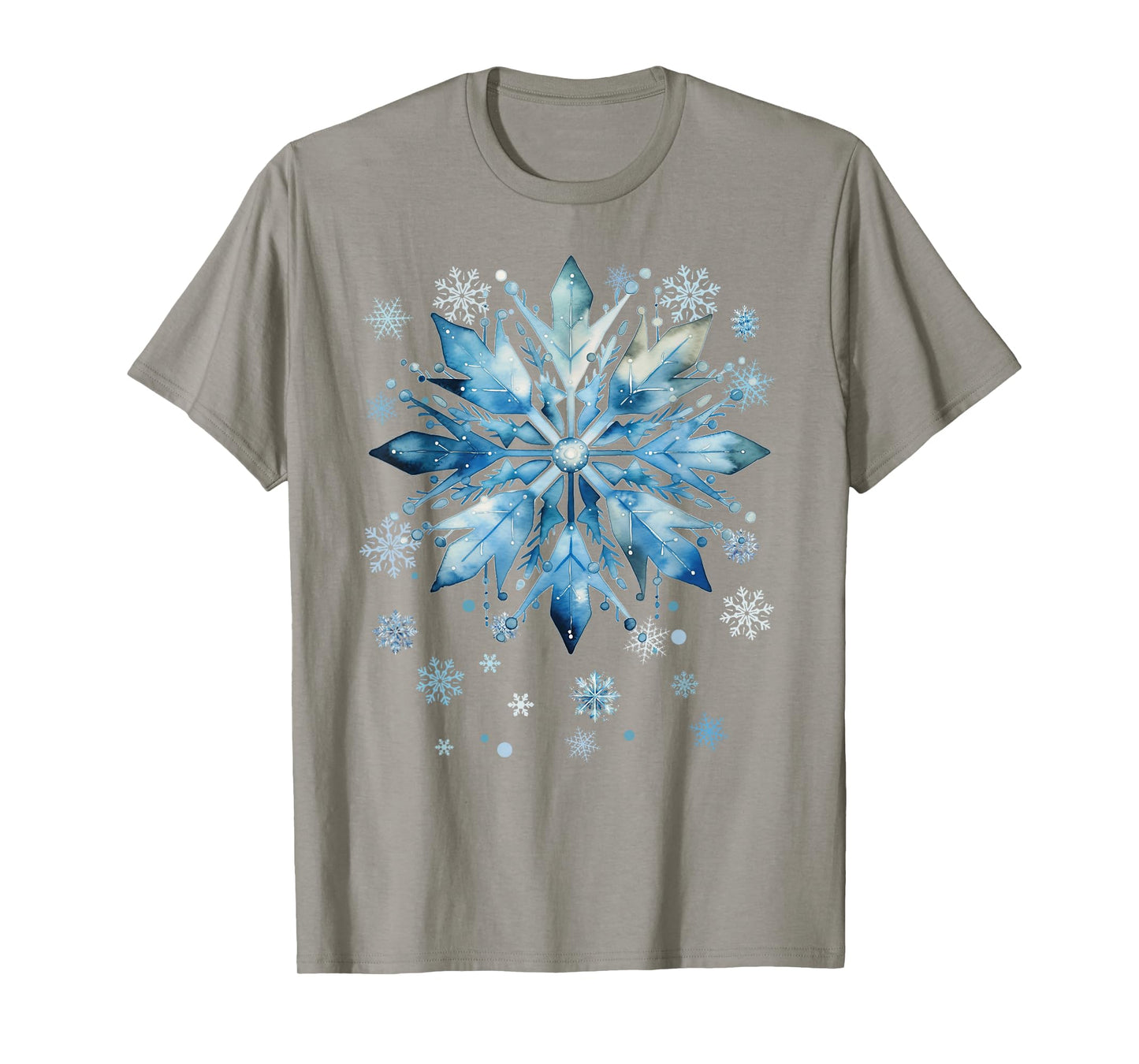 Snowflake Costume Winter Christmas Matching Women Kids Adult T-Shirt