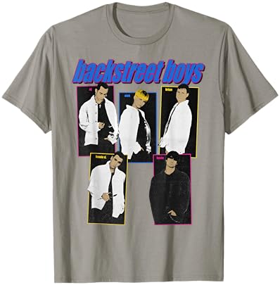 Backstreet Boys – Throwback In Baby Blue T-Shirt - T-Shirt | Sand