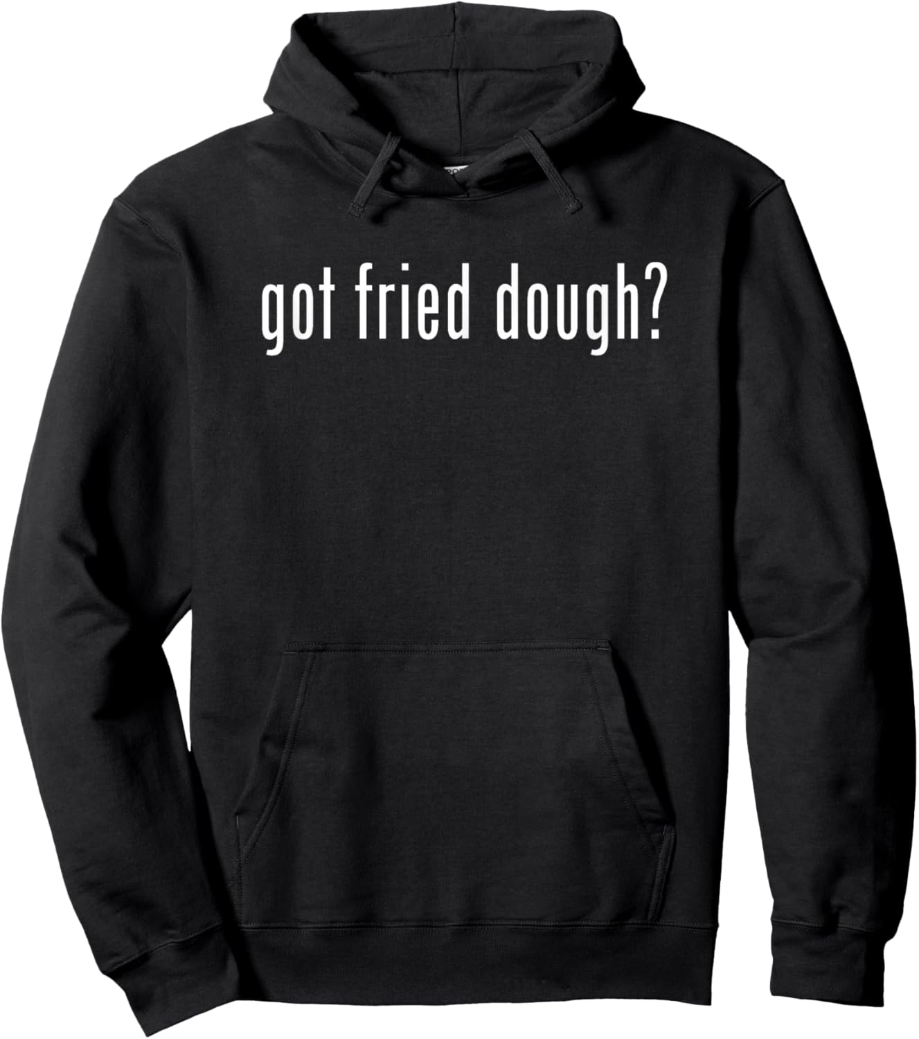 Funny Classic Got Fried Dough Retro Hoodie - Hoodie | Black