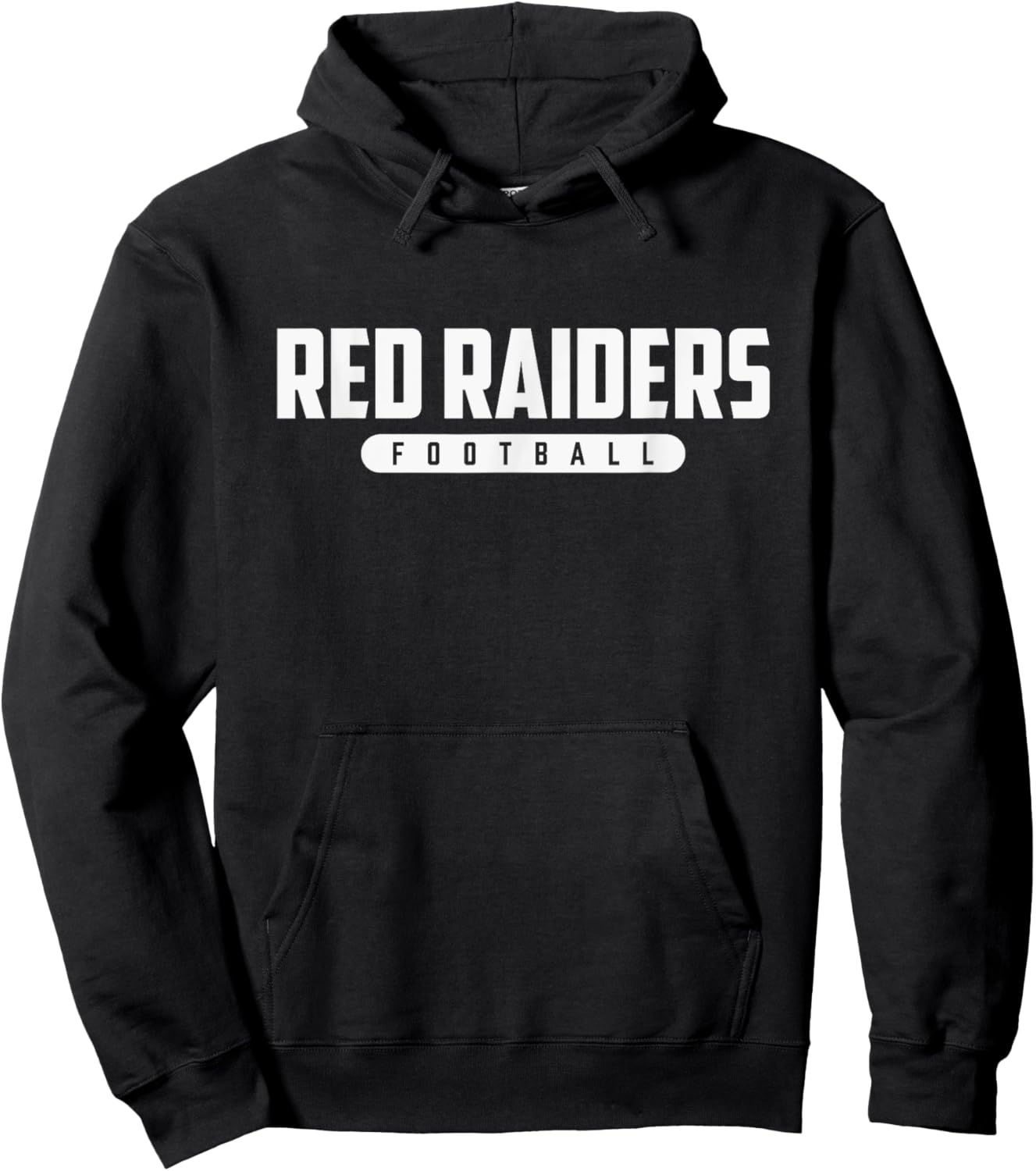 Greenville Red Raiders Football Hoodie - Hoodie | Black
