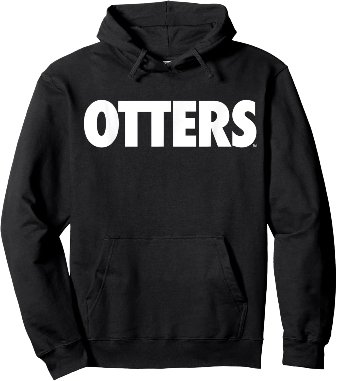 Cal State Monterey Bay Otters Type Logo Hoodie - Hoodie | Black