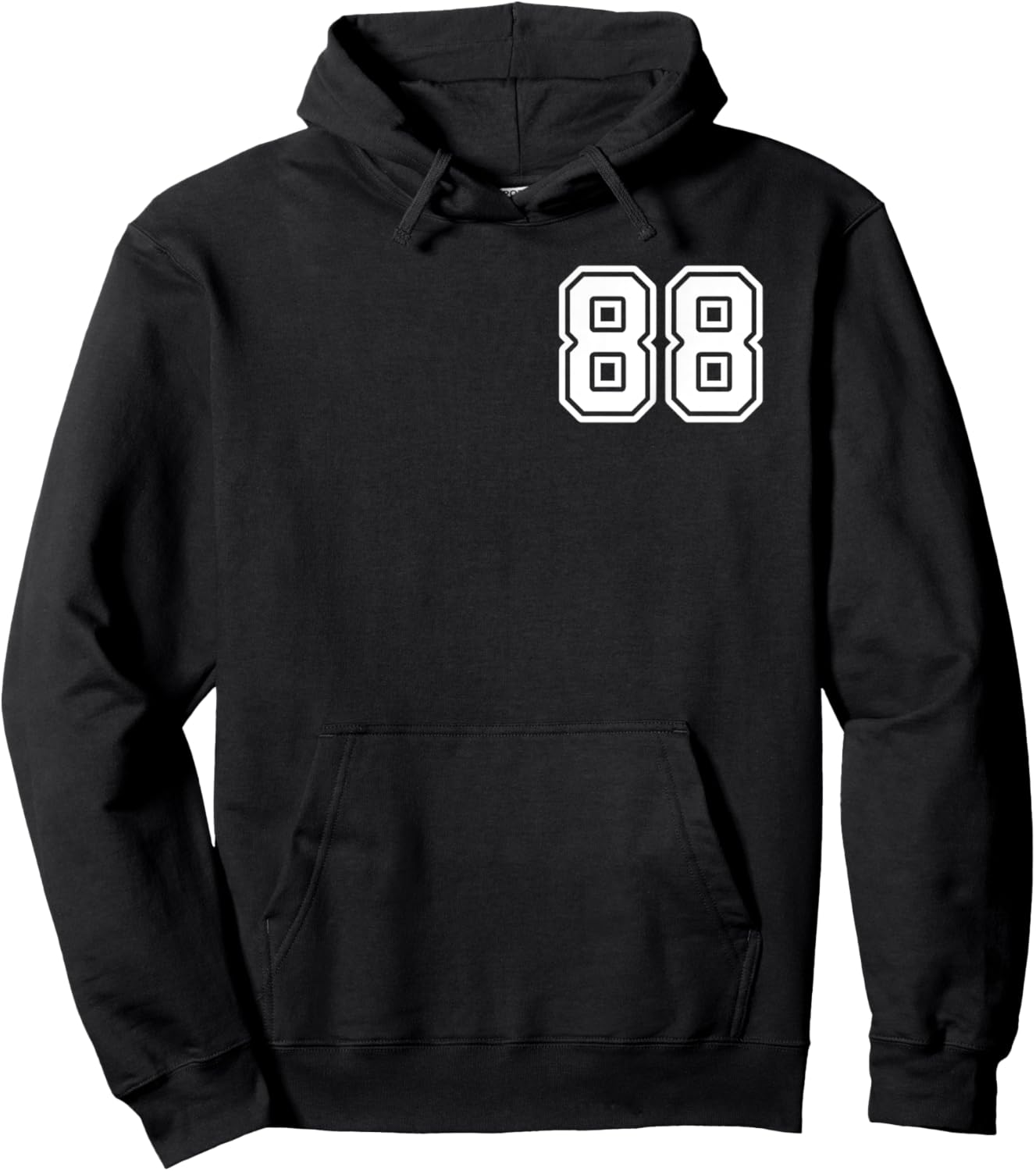 Number 88 Shirt #88 Player Sports Team Men Women Kids Hoodie - Hoodie | Black
