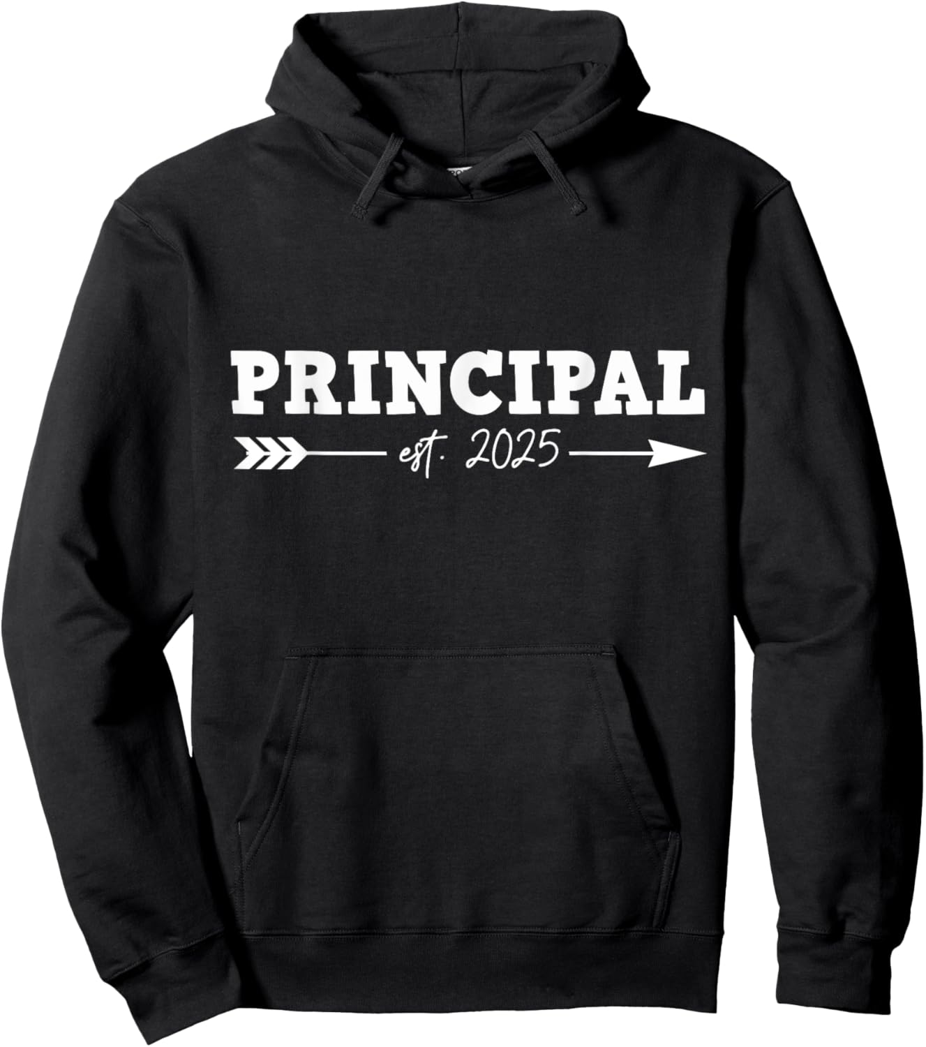 Cute Est. 2025 New Principal Hoodie - Hoodie | Black