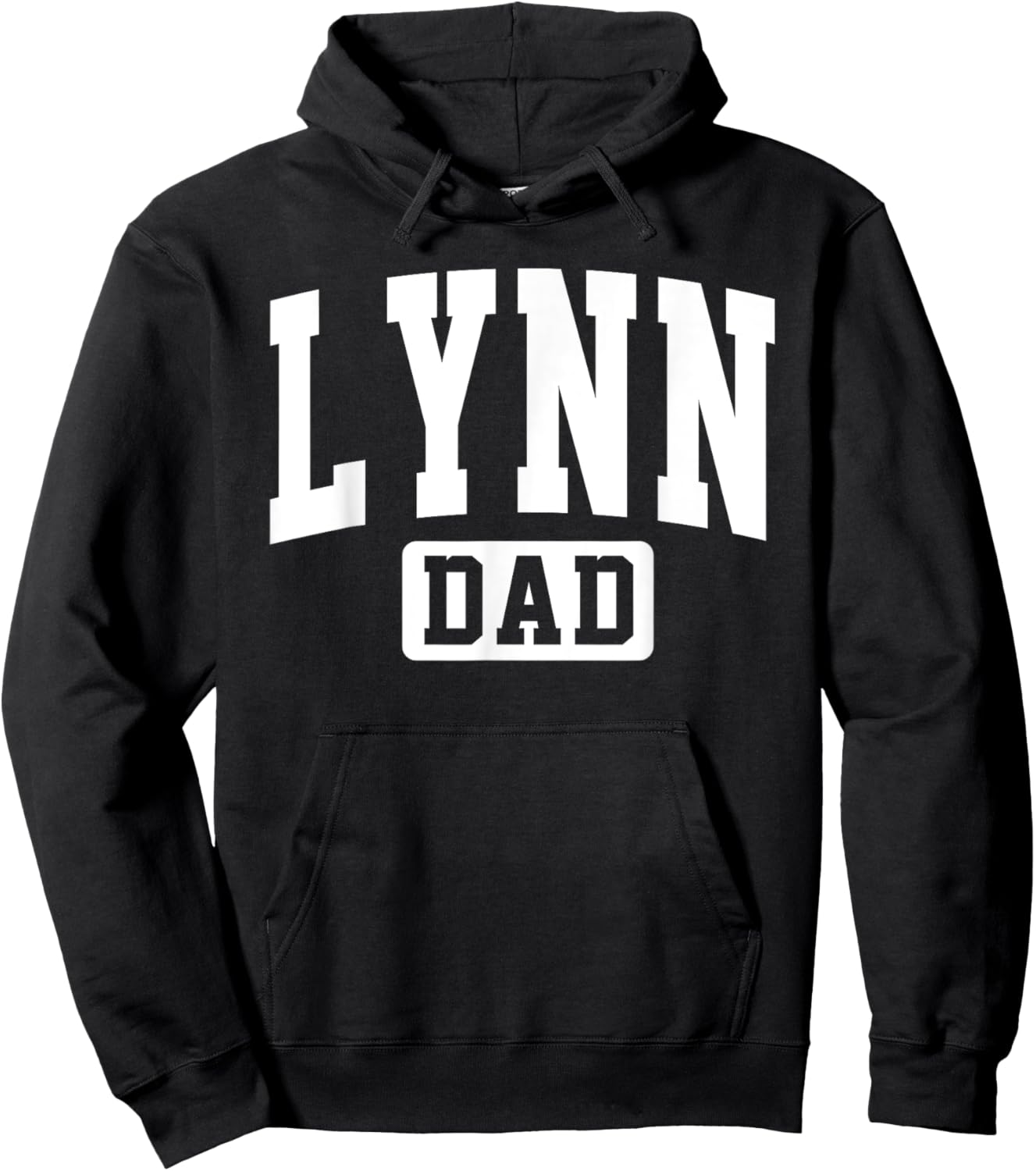 Lynn University (Boca Raton) Dad Father Arch Vintage Family Hoodie - Hoodie | Black