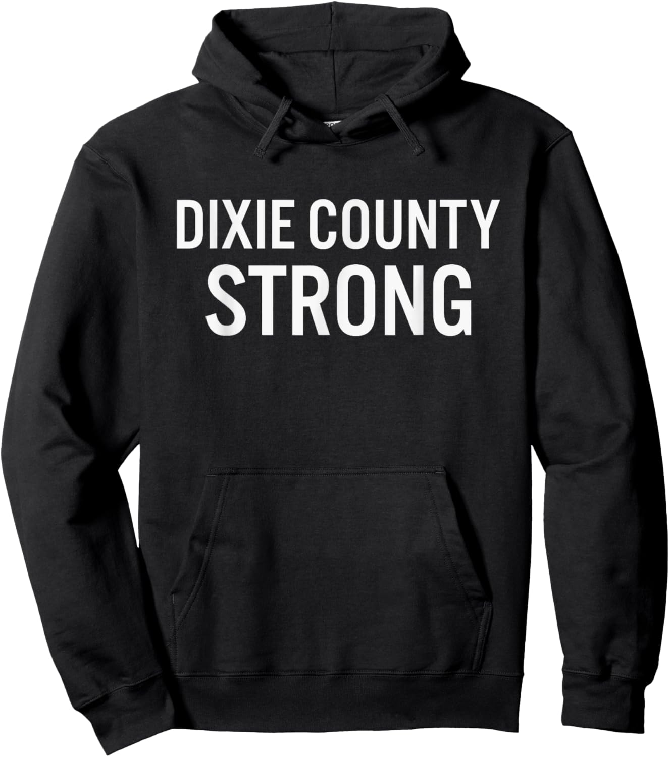Dixie County High School Strong Hoodie - Hoodie | Black