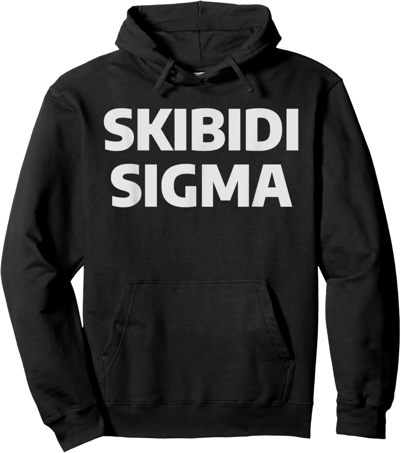 Skibidi Sigma - Funny Skibidi Rizzler IYKYK Teen Slang Hoodie - Hoodie | Black