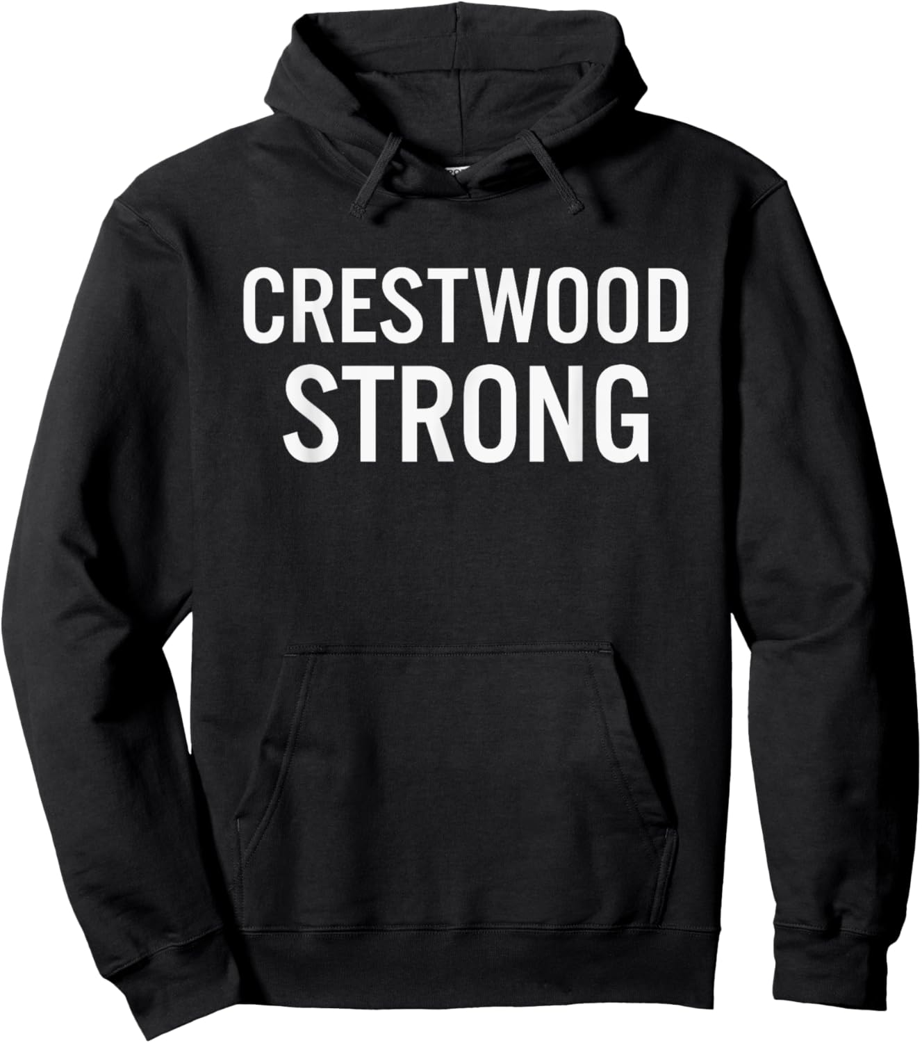 Crestwood High School Strong Hoodie - Hoodie | Black