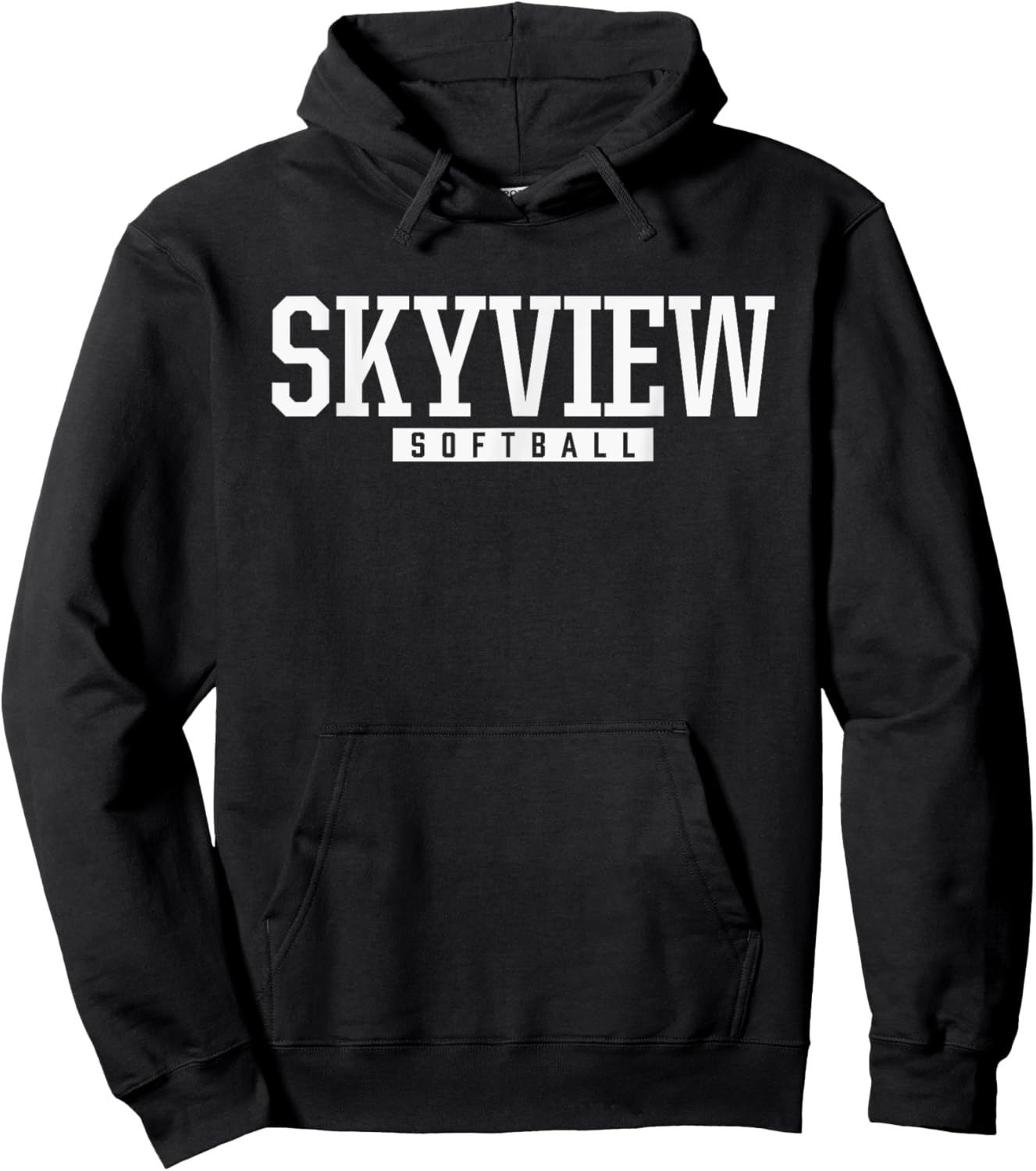 Skyview High School Softball Hoodie - Hoodie | Black