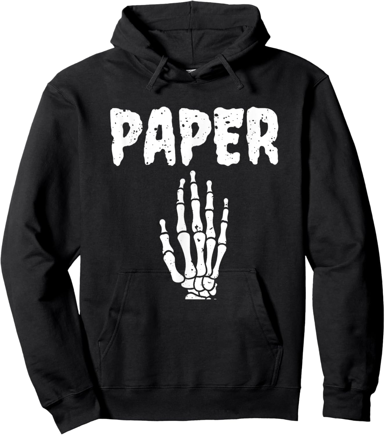 Rock, Paper, Scissors Team Costume - Funny Halloween Hoodie - Hoodie | Black