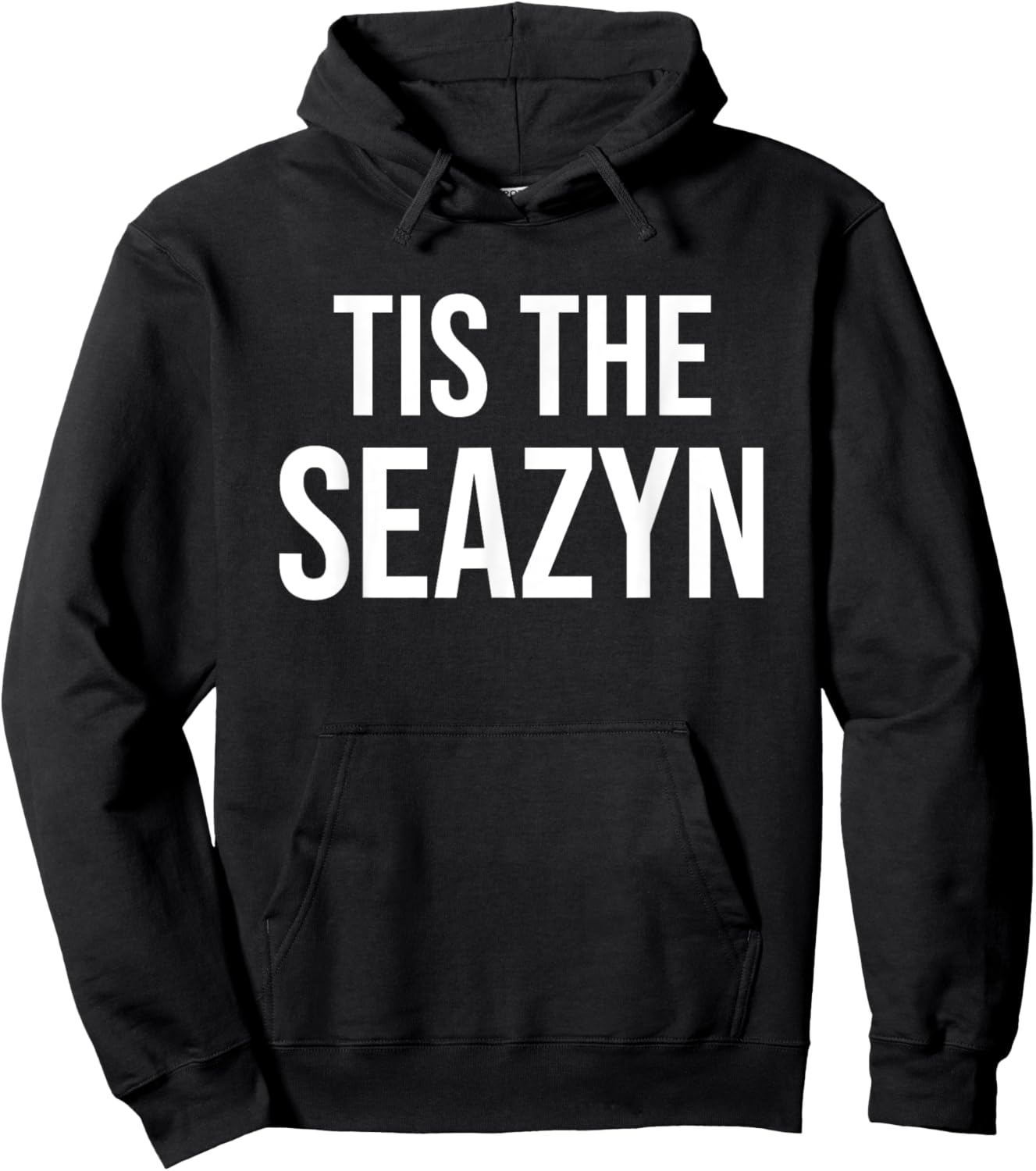 T-Shirt Hoodie - Hoodie | Black