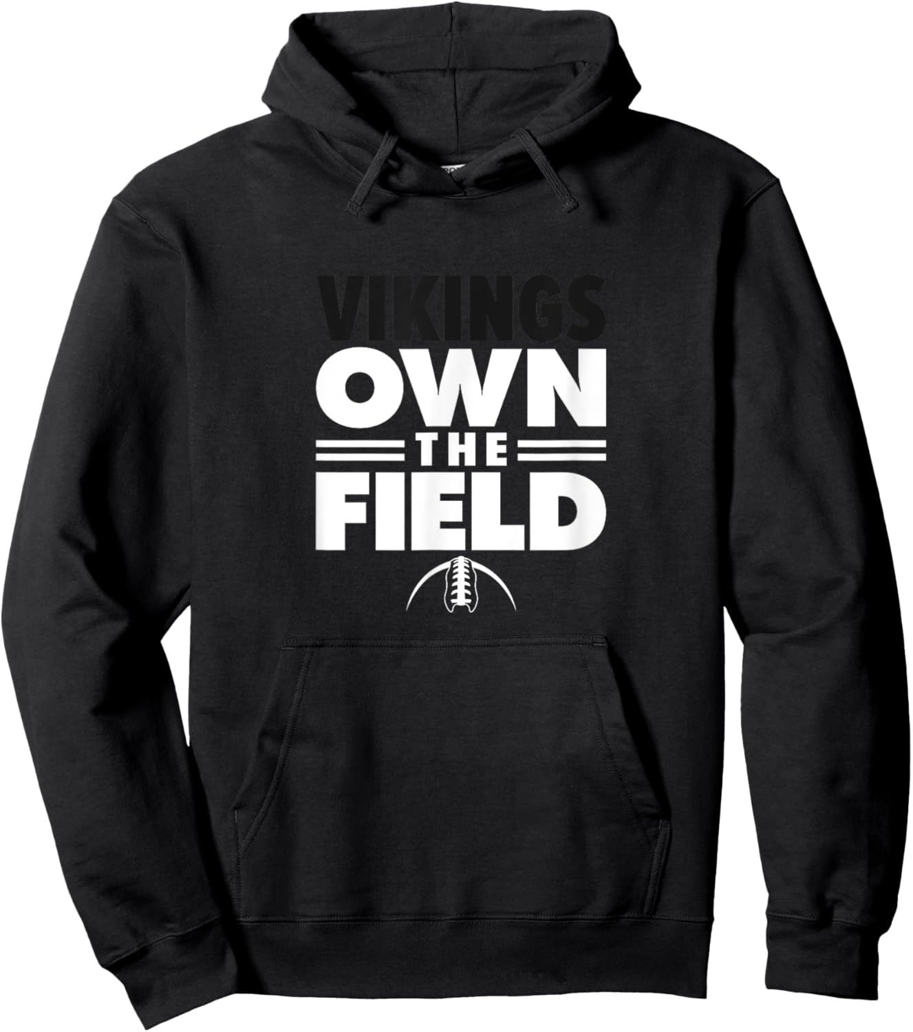 Whitehall Vikings Own the Field Hoodie - Hoodie | Black