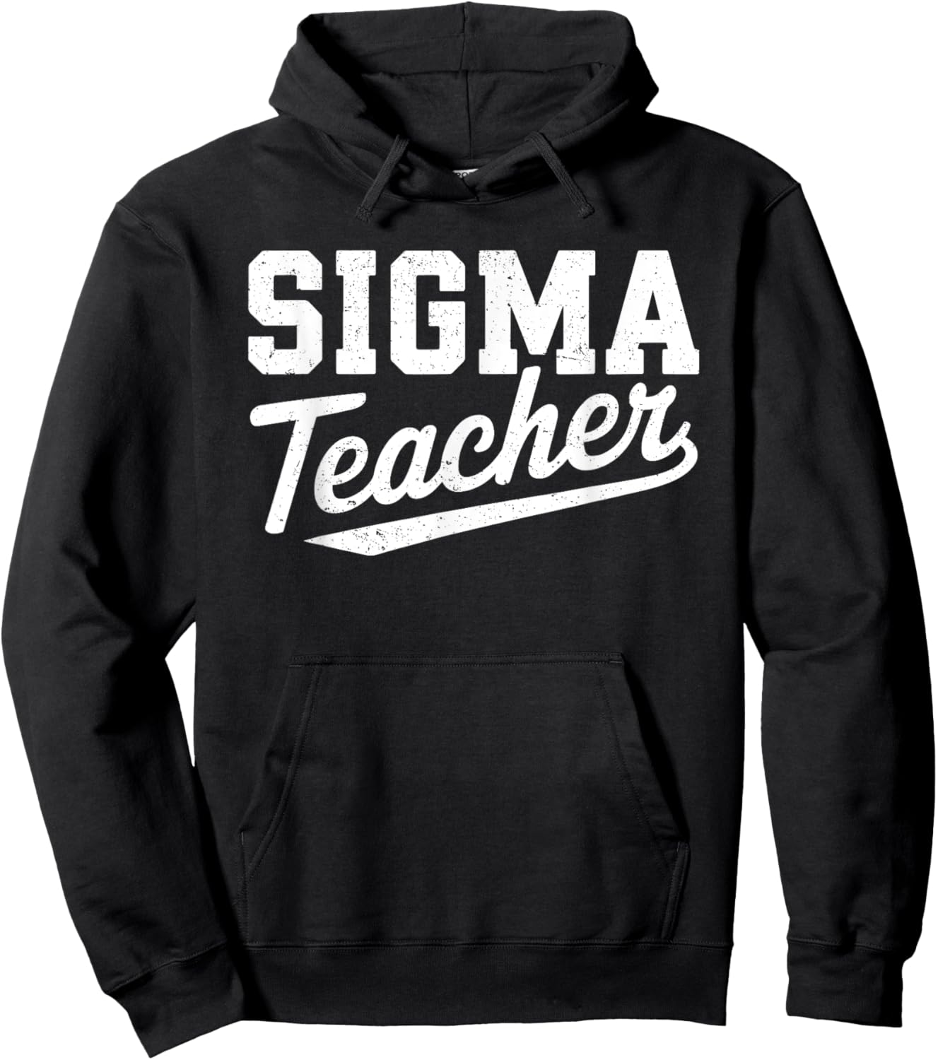 Sigma Teacher Funny Teacher Appreciation Women Hoodie - Hoodie | Black