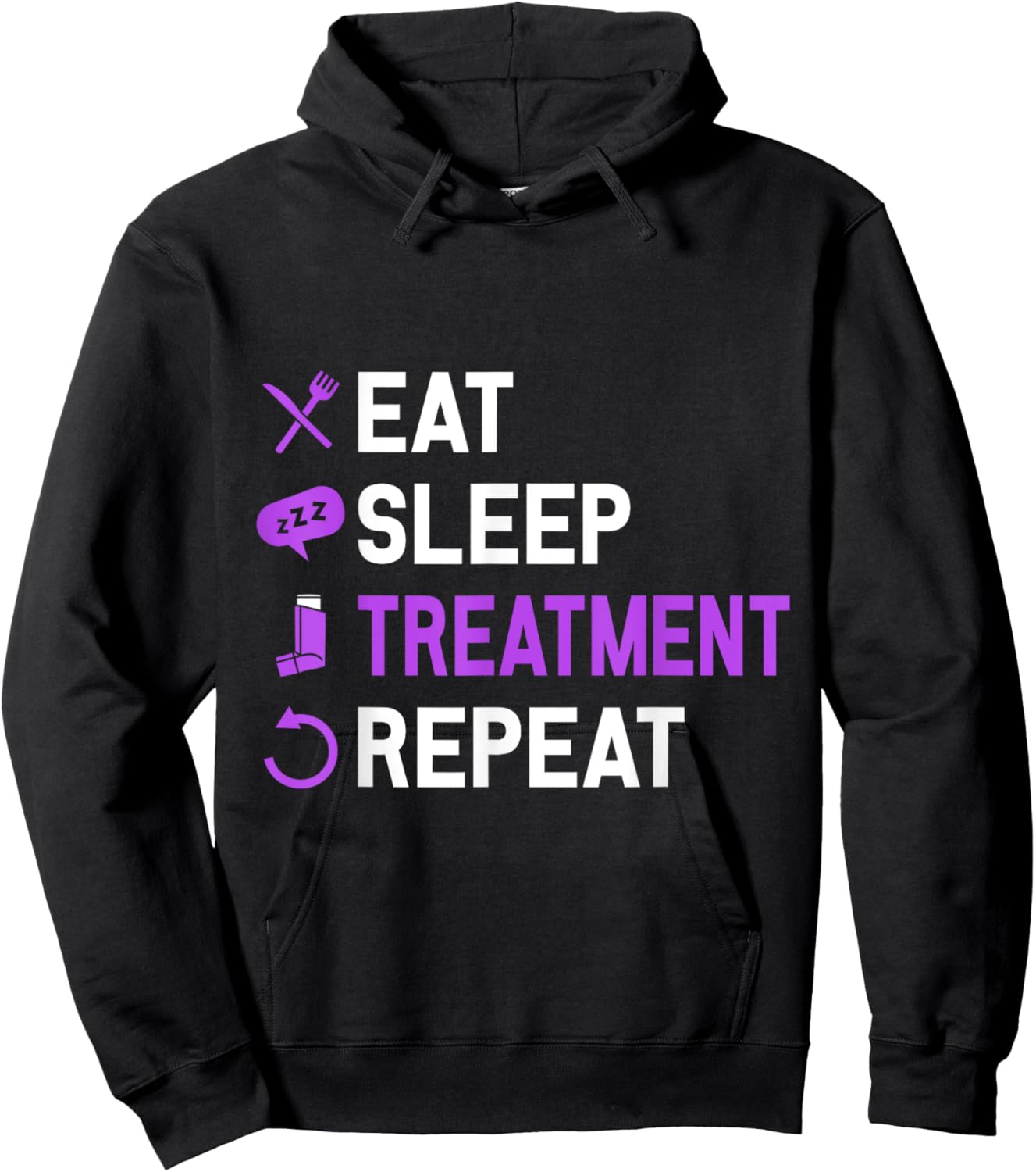 Cystic Fibrosis CF Hoodie - Hoodie | Black