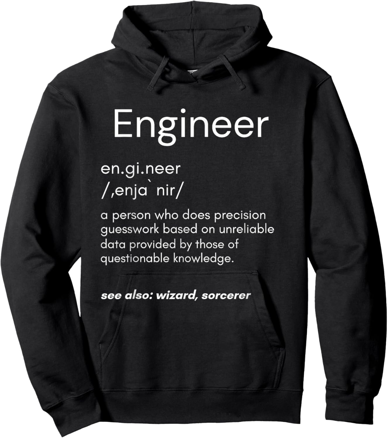 Engineer Art Women Civil Electrical Aerospace Grad Hoodie - Hoodie | Black