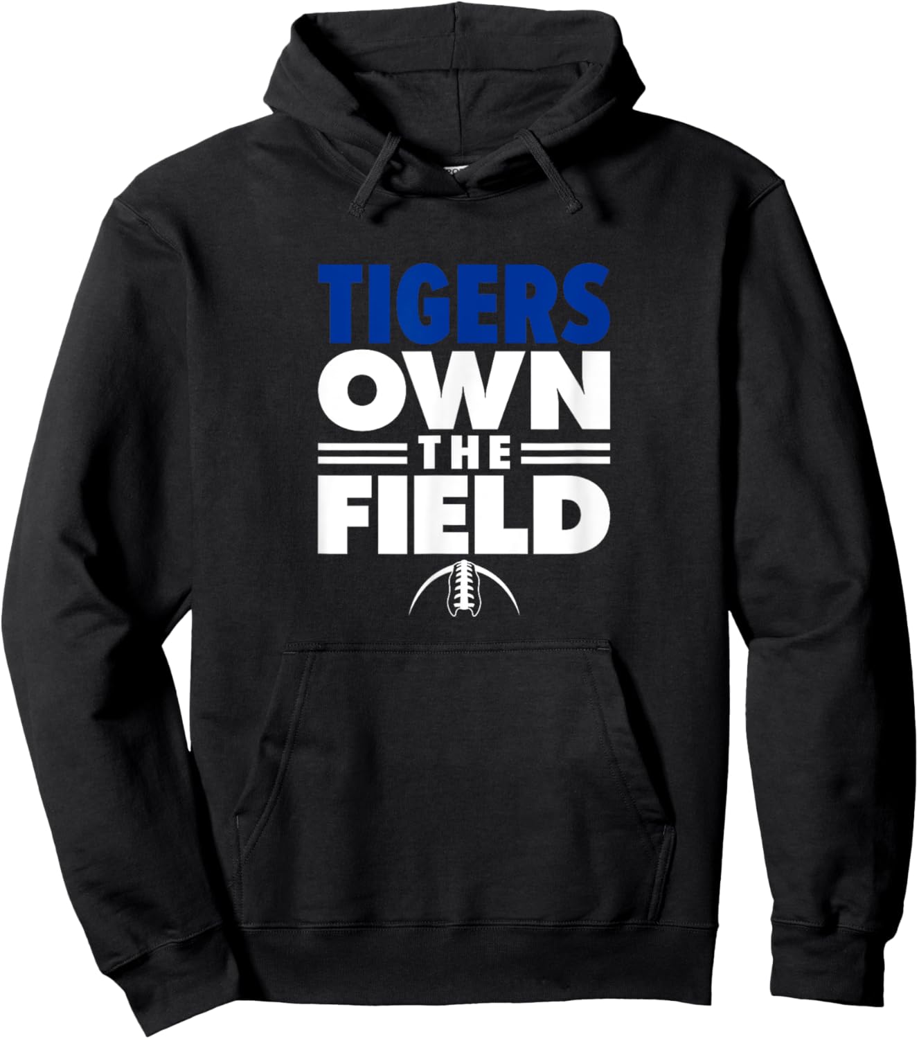 Tidehaven Tigers Own the Field Hoodie - Hoodie | Black