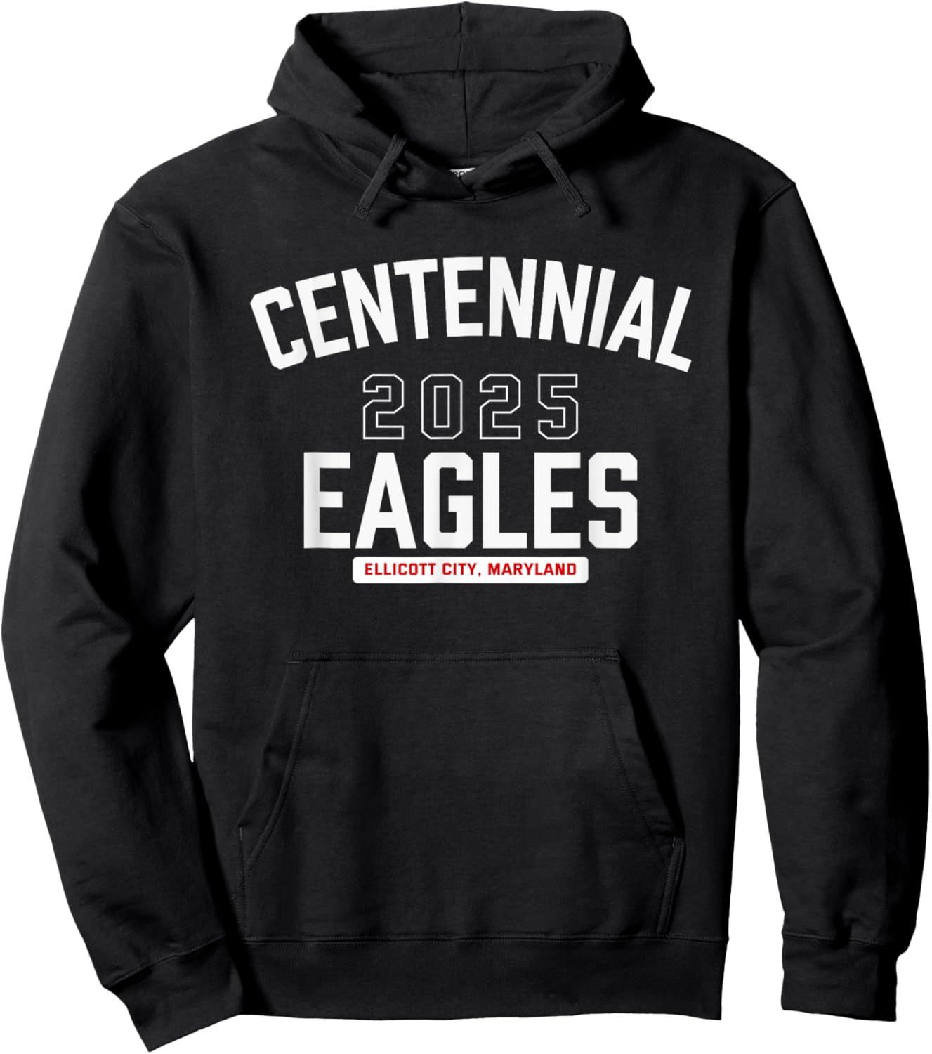 Centennial Eagles Ellicott City, Maryland 2025 Hoodie - Hoodie | Black