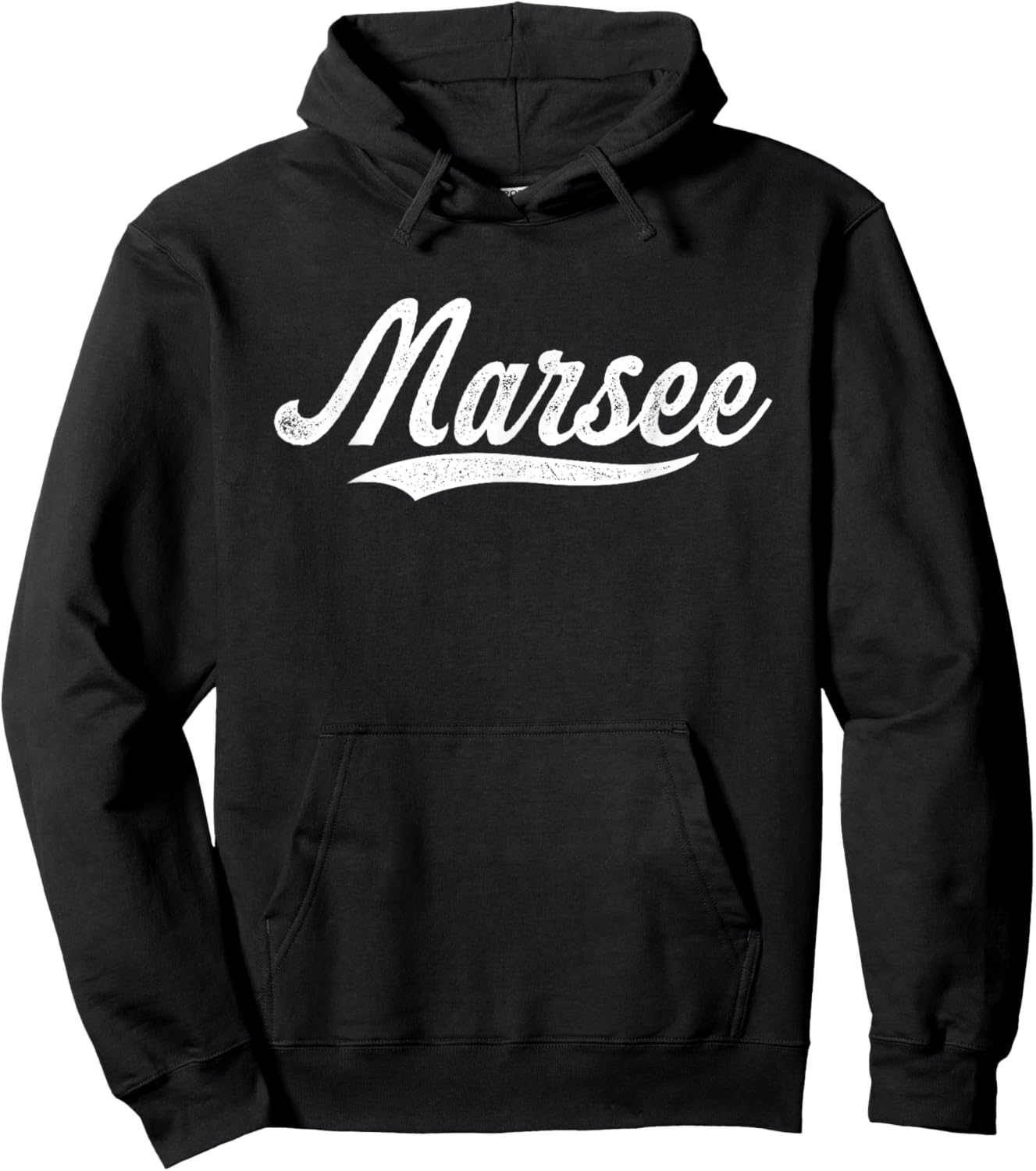 Distressed Script Jakob Marsee Prospect Baseball Fan Gear Hoodie - Hoodie | Black